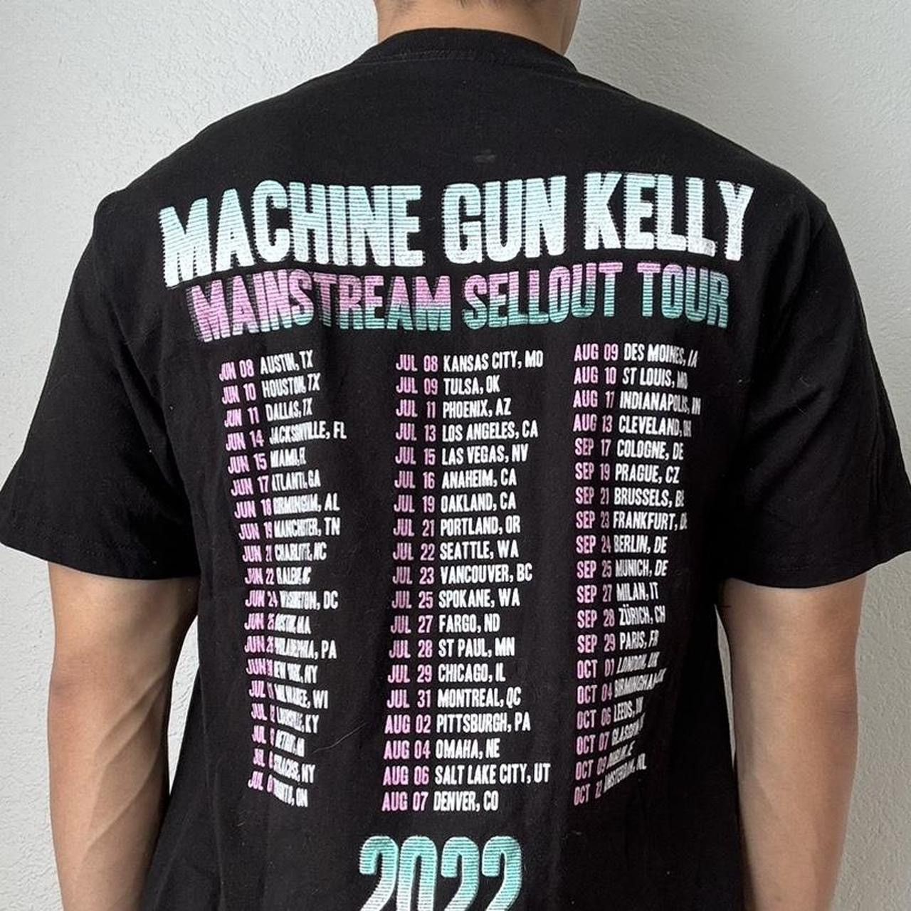 Band Tees × Rap Tees Machine Gun Kelly Band Graphics Black Heavyweight Tee Shirt Size US L / EU 52-54 / 3 - 2 Thumbnail