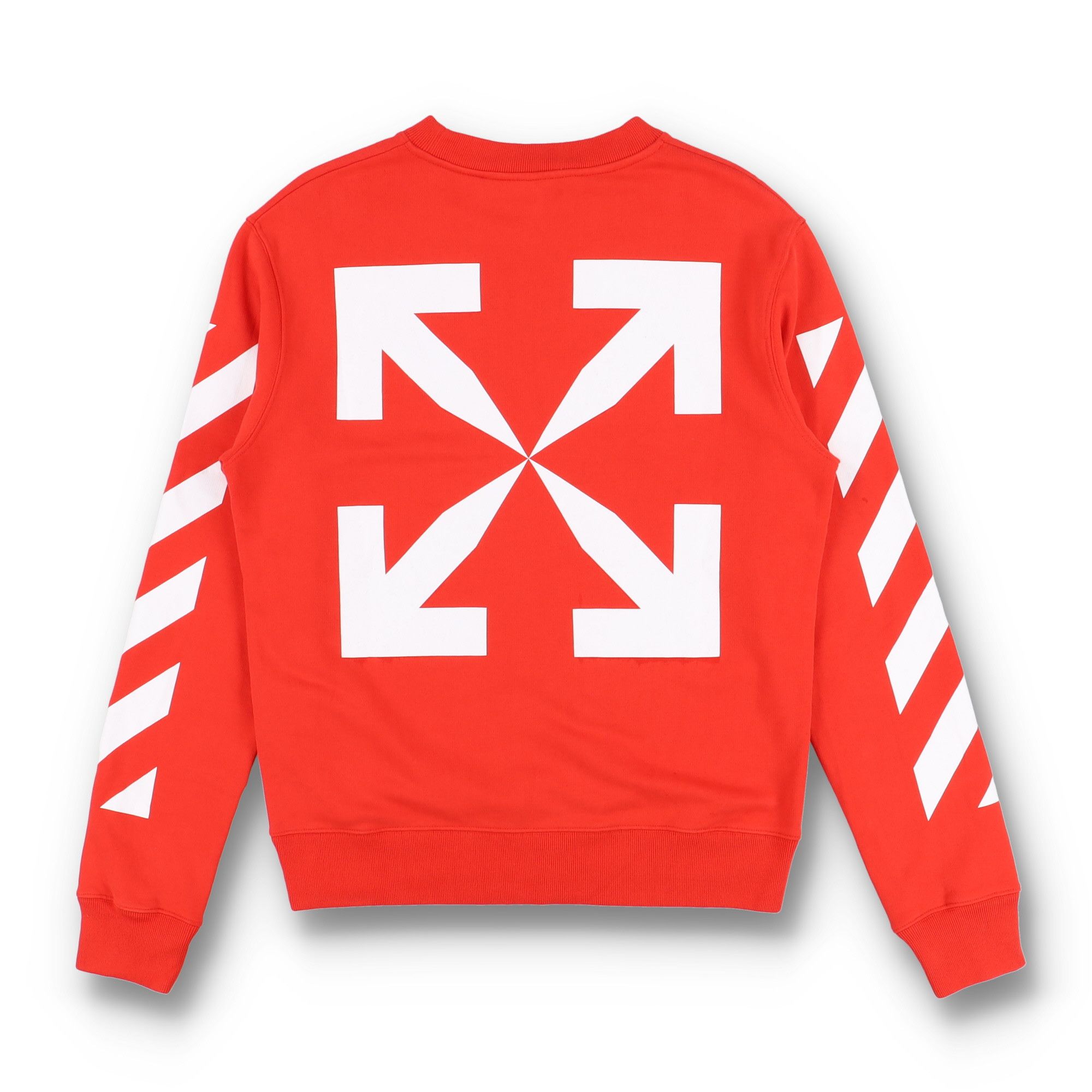 Off-White Red Mona Lisa Arrows Sweatshirt Size US M / EU 48-50 / 2 - 7 Thumbnail