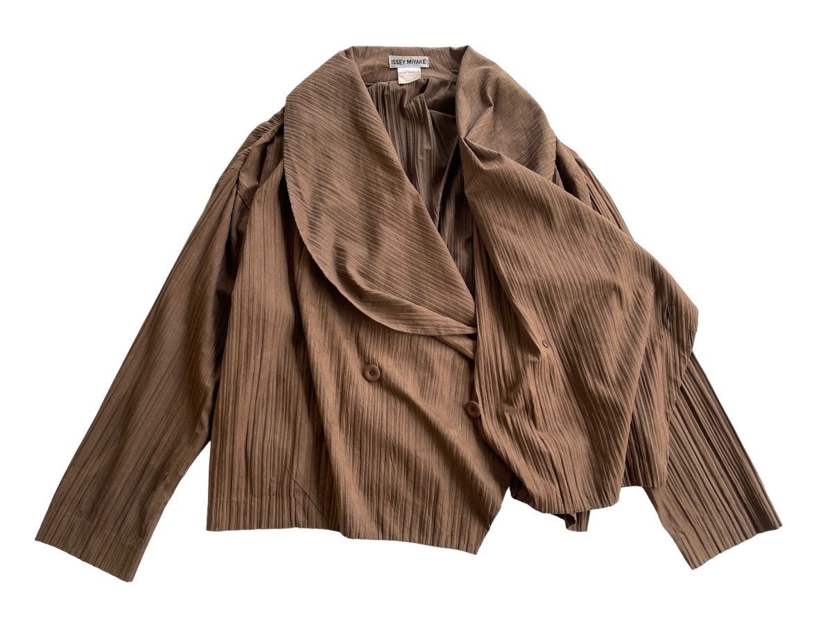 Issey Miyake Issey Miyake Pleats Please Polyurethane Jacket Size US M / EU 48-50 / 2 - 3 Thumbnail