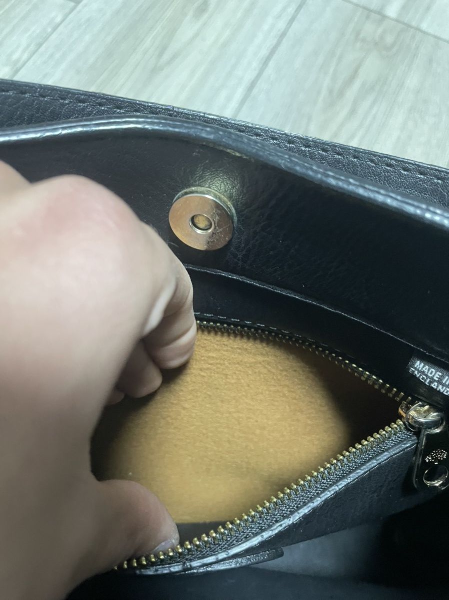 Designer × Mulberry Vintage Mulberry Leather shoulder hand bag With Zip Pouch Size ONE SIZE - 22 Thumbnail