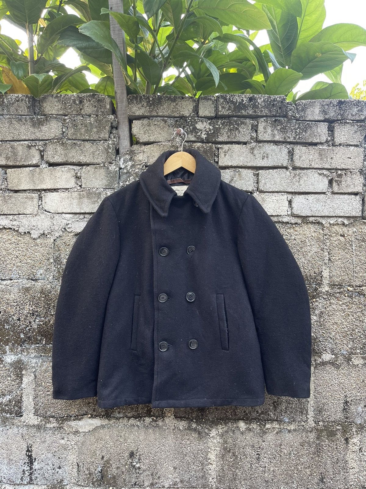 Journal Standard VINTAGE JOURNAL STANDARD WOOL PEACOAT JACKET Size US M / EU 48-50 / 2 - 1 Thumbnail