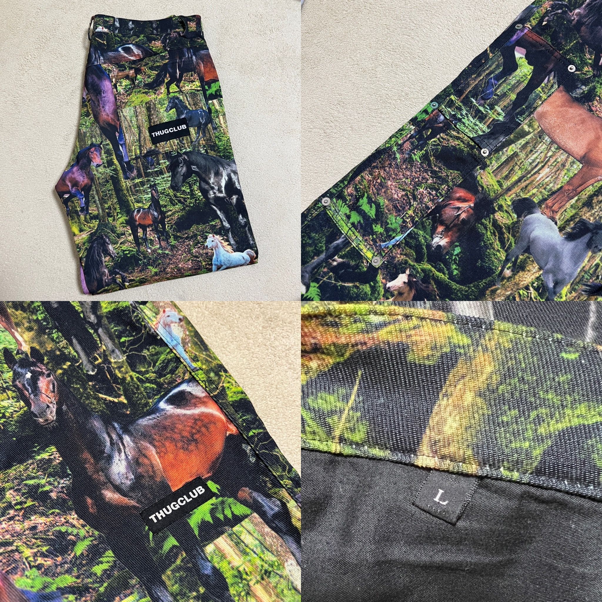 Thug Club Thug Club Horse Pants Size US 32 / EU 48 - 7 Thumbnail