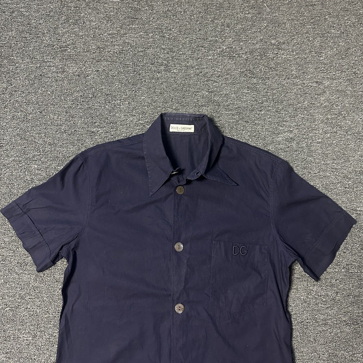 Dolce & Gabbana × Vintage Vintage Dolce & Gabbana Short Sleeve Button Up Shirt Size US M / EU 48-50 / 2 - 4 Thumbnail