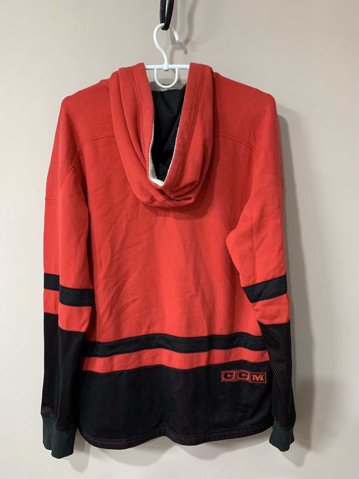 NHL Chicago Blackhawks Vintage Hockey Hoodie Jacket CCM NHL Sz S Size US S / EU 44-46 / 1 - 2 Thumbnail
