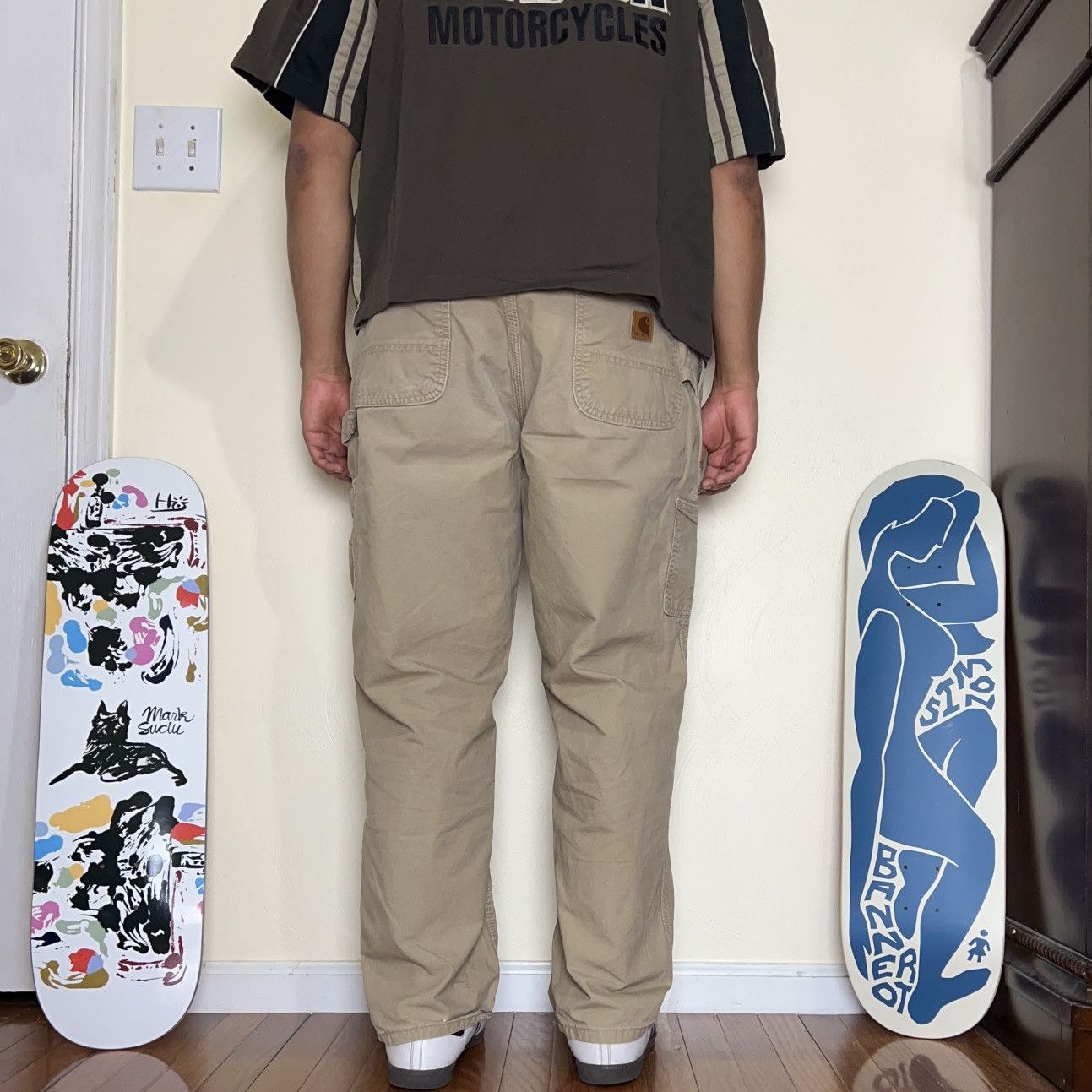 Carhartt × Vintage Tan Carhartt Carpenter Pants Size US 38 / EU 54 - 12 Thumbnail