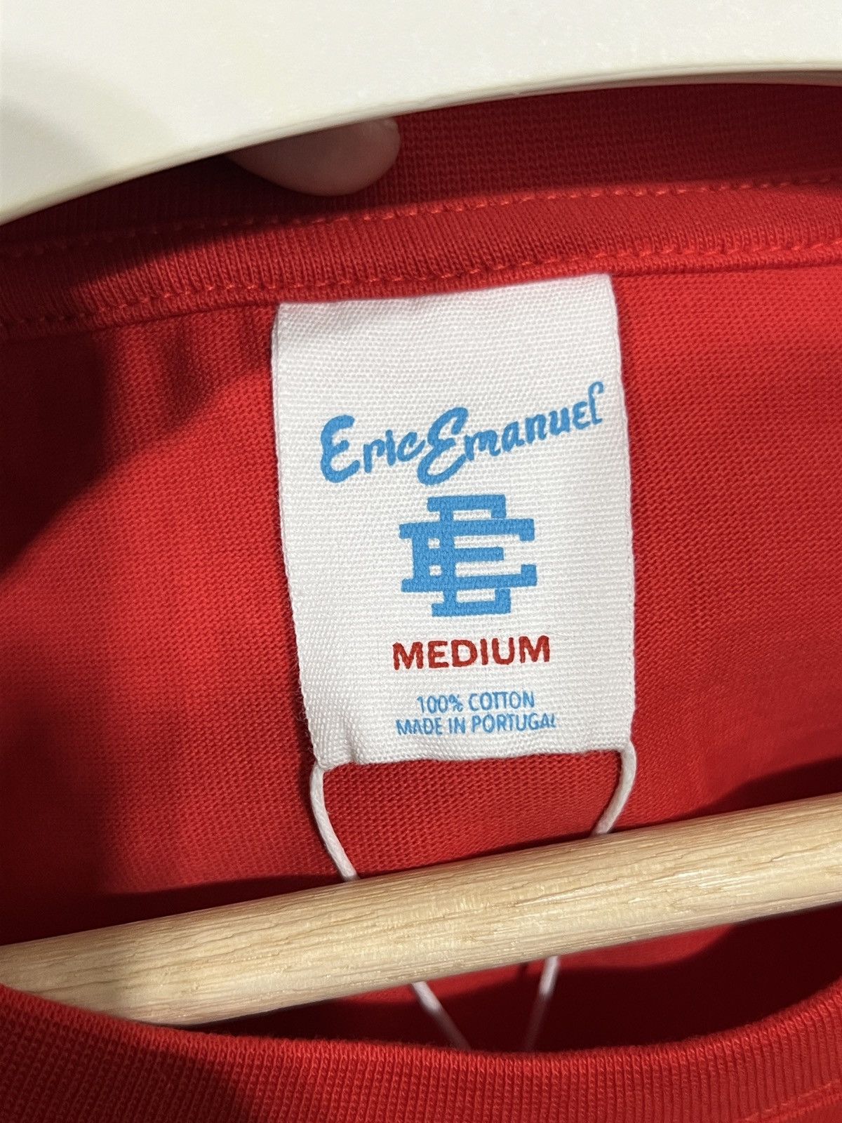 Eric Emanuel Eric Emanuel Red Tee Size US M / EU 48-50 / 2 - 2 Thumbnail