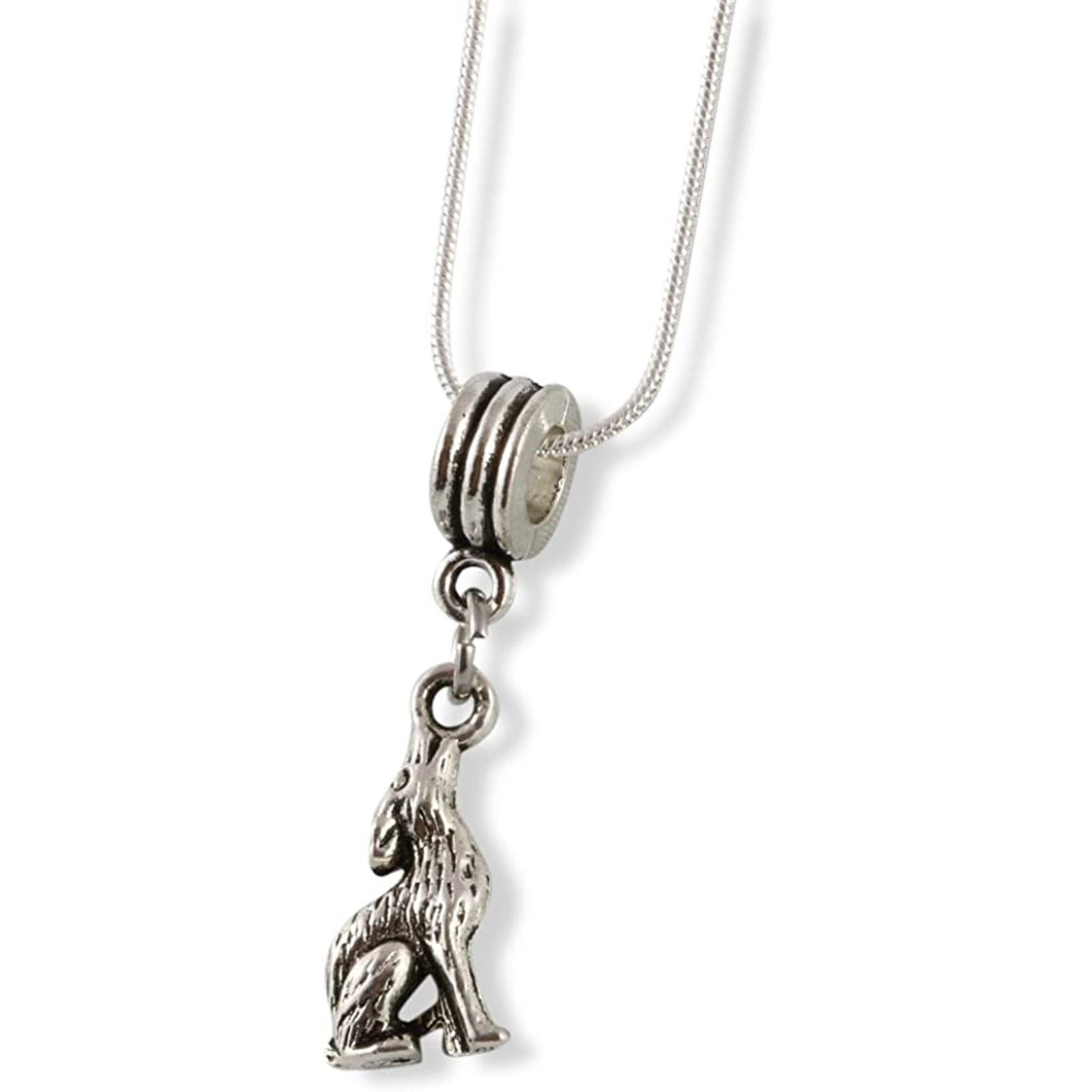 & Other Stories Wolf Howling Nature Wildlife Necklace Pendant Jewelry Size ONE SIZE - 1 Thumbnail