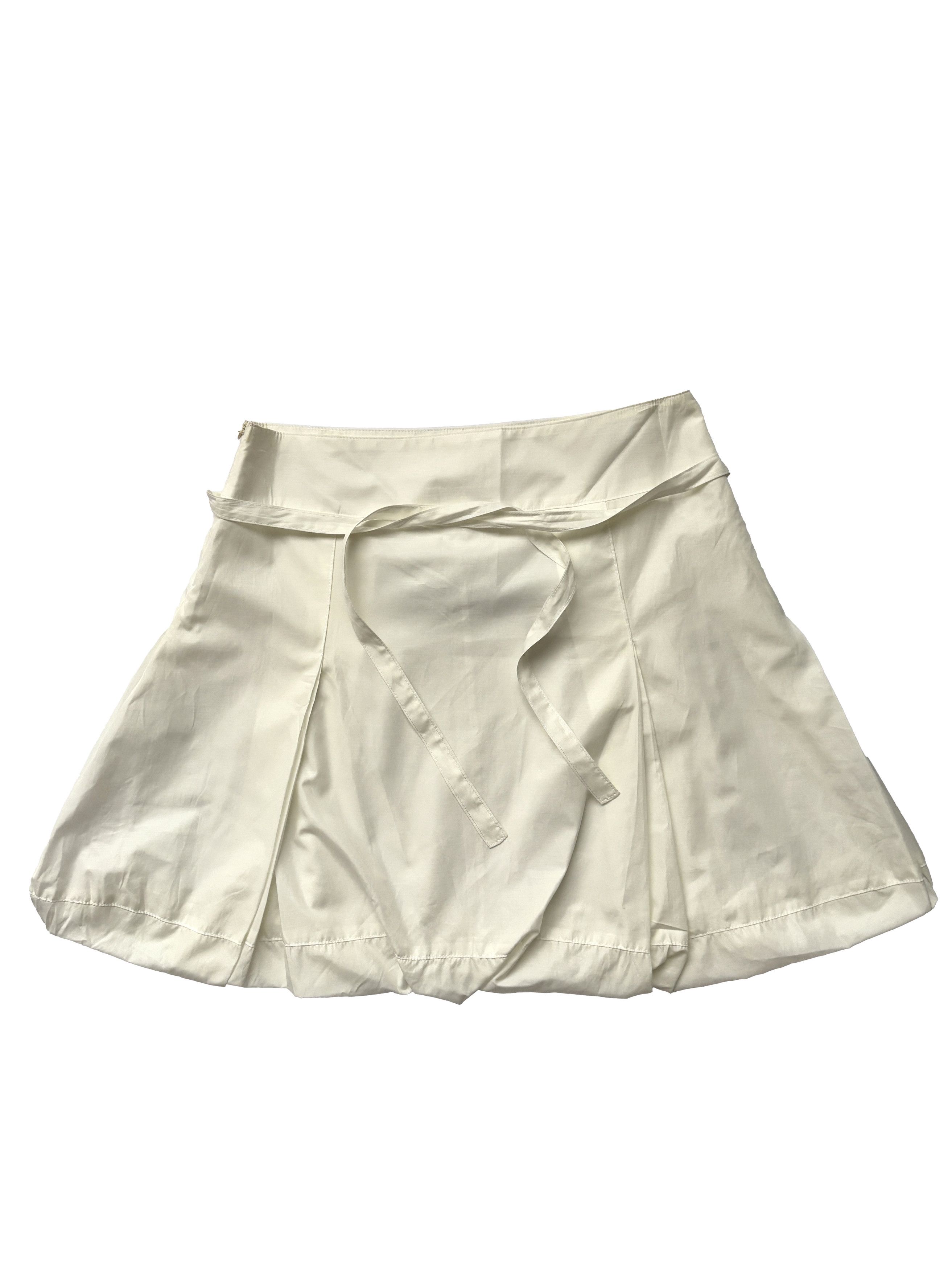 Alexander McQueen ⚡️QUICK SALE⚡️1995-96 Alexander McQueen White Skirt Size 28" / US 6 / IT 42 - 2 Thumbnail