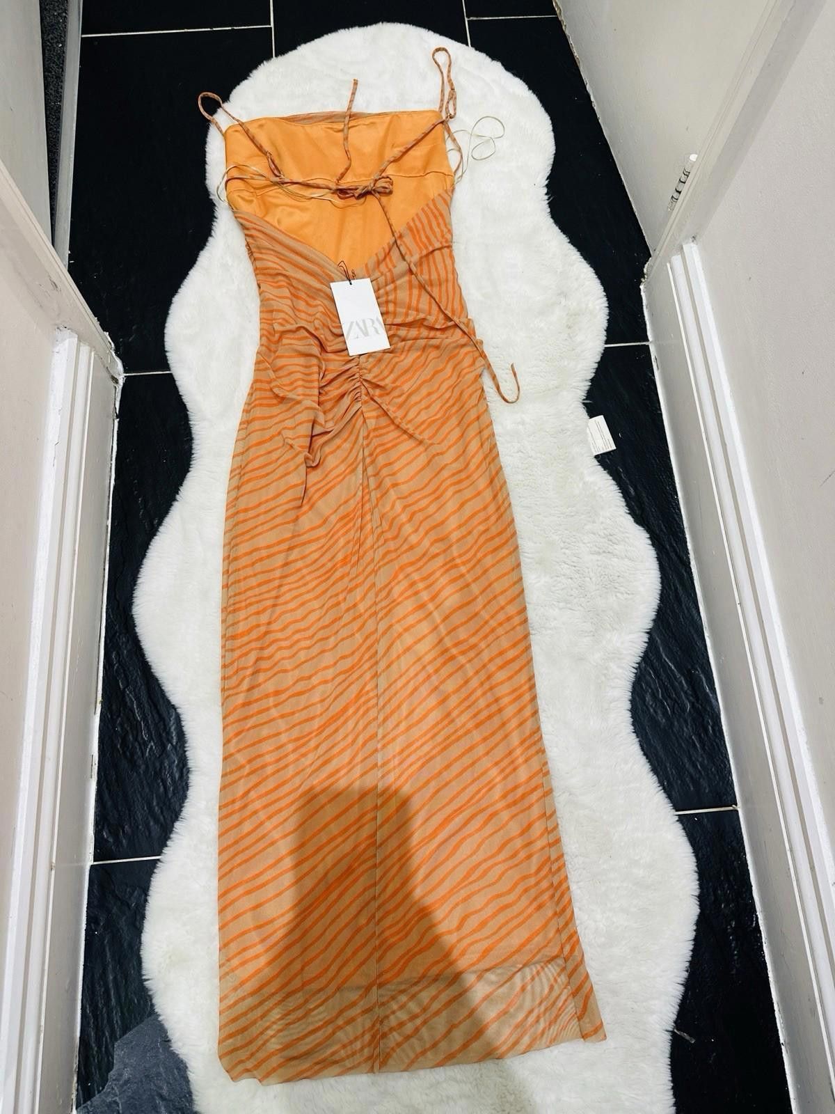 Zara ZARA Tulle Long Maxi Dress Size M / US 6-8 / IT 42-44 - 6 Thumbnail