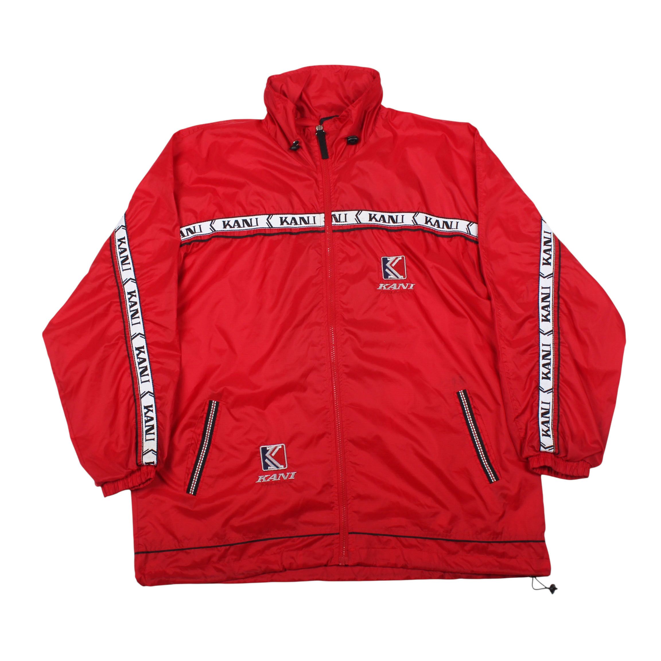 Vintage Karl Kani Windbreaker Jacket 90s Hip Hop Streetwear