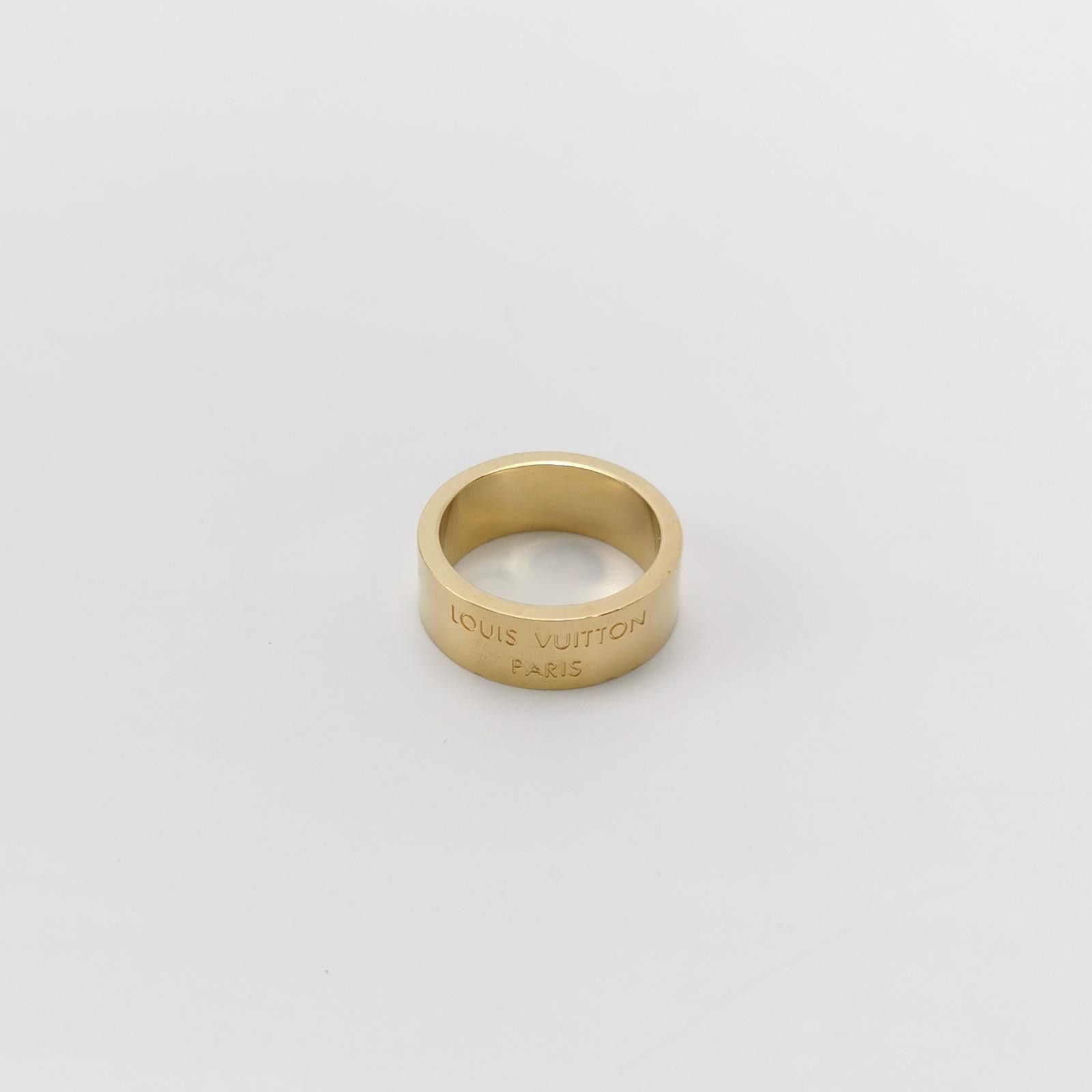Louis Vuitton Louis Vuitton (LV) LV Instinct Logo Engraved Ring Size 21 - Size ONE SIZE - 3 Thumbnail