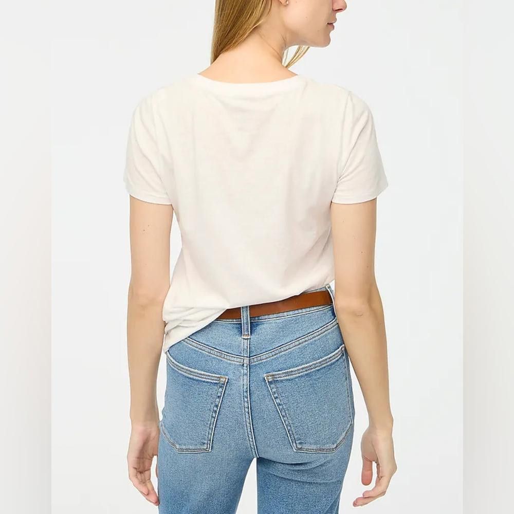 J.Crew J Crew Vintage Slub Cotton Crewneck Size XL / US 12-14 / IT 48-50 - 2 Thumbnail