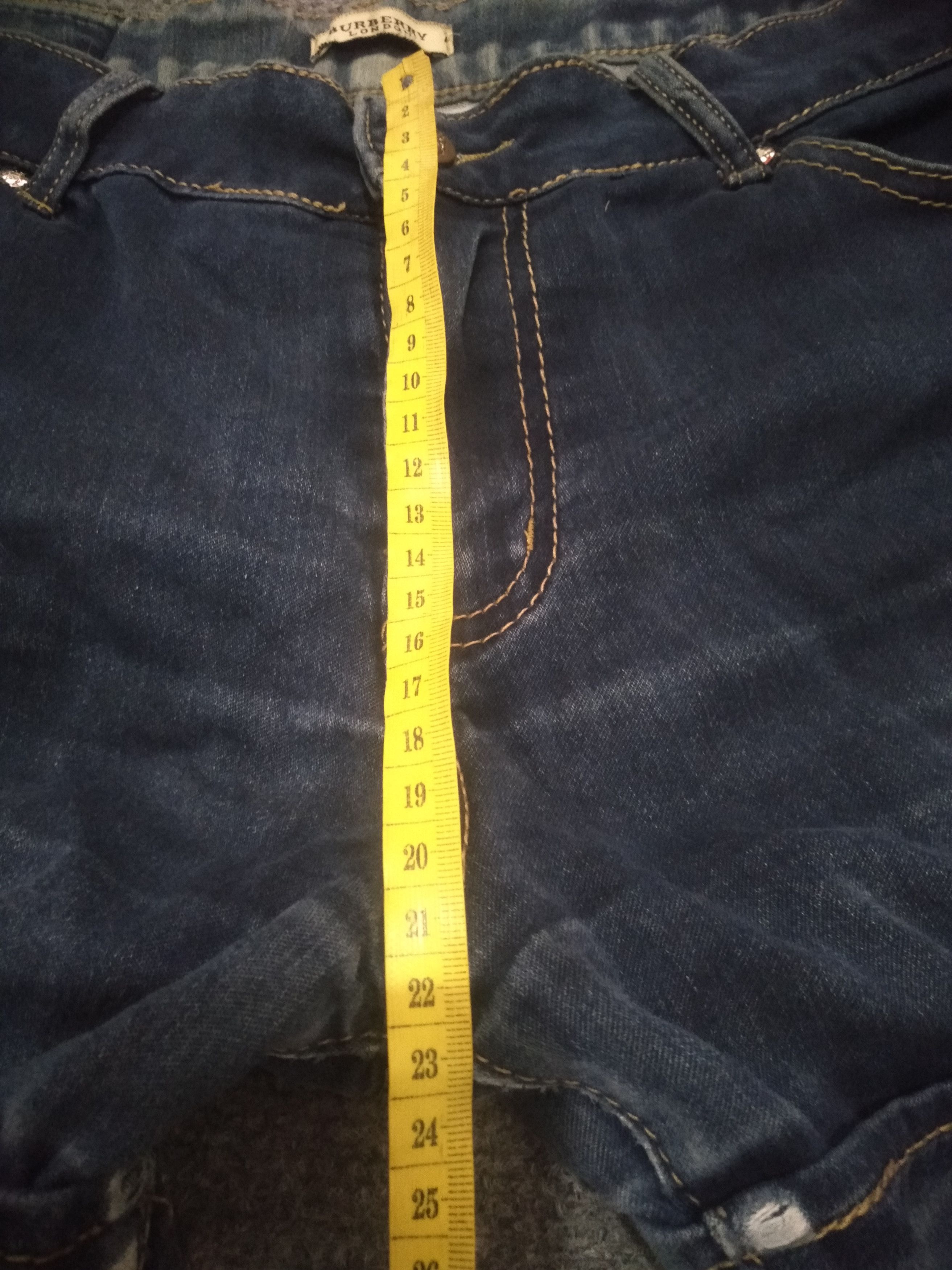 Japanese Brand Japanese Blue Short Jeans Size 31" - 9 Thumbnail