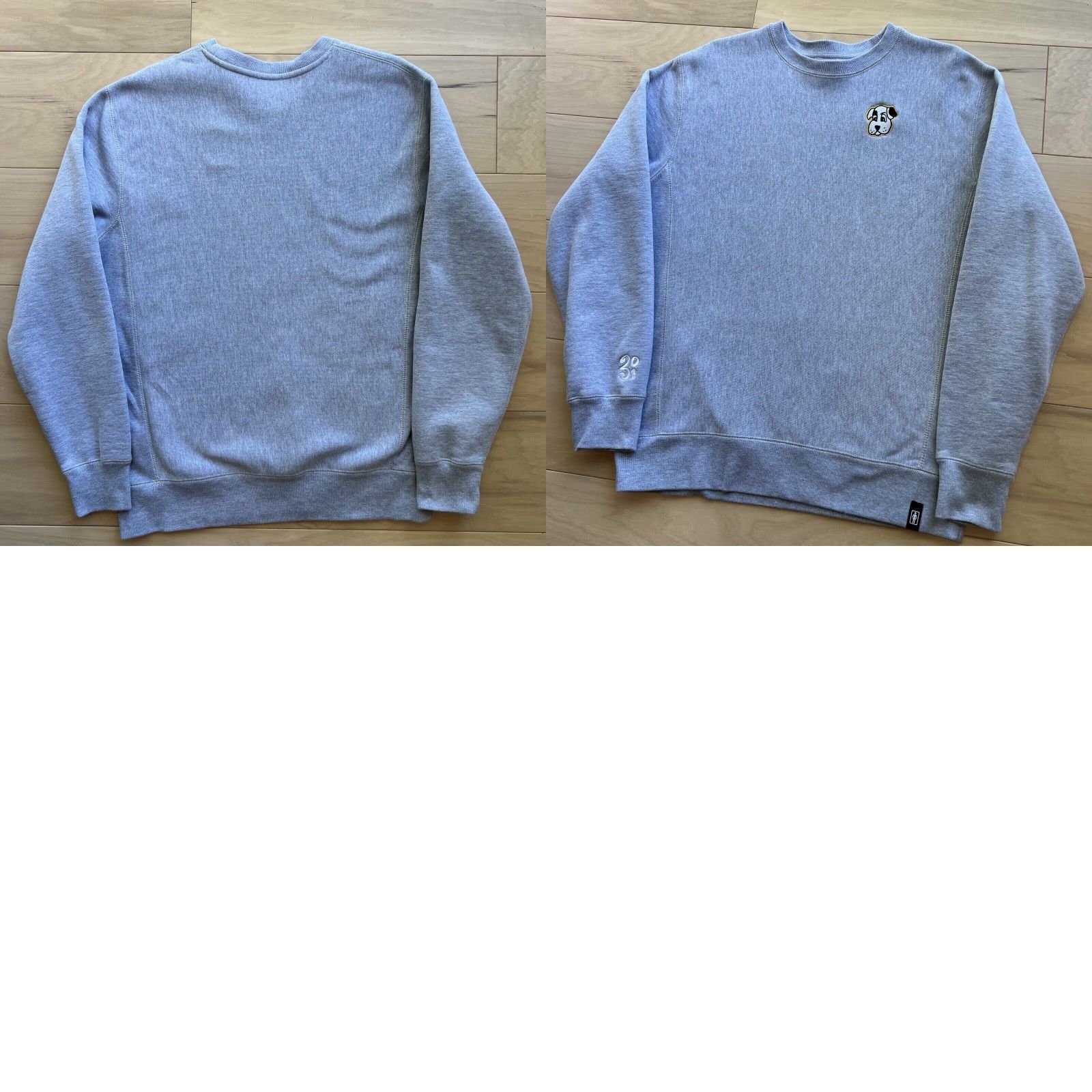 Girl Skateboards Girl Skateboards Pup Sweatshirt M Gray Crew Neck Long Sleeve Pullover Logo 90s Punk Skater Shirt Mens Regular Fit Size US M / EU 48-50 / 2 - 8 Thumbnail