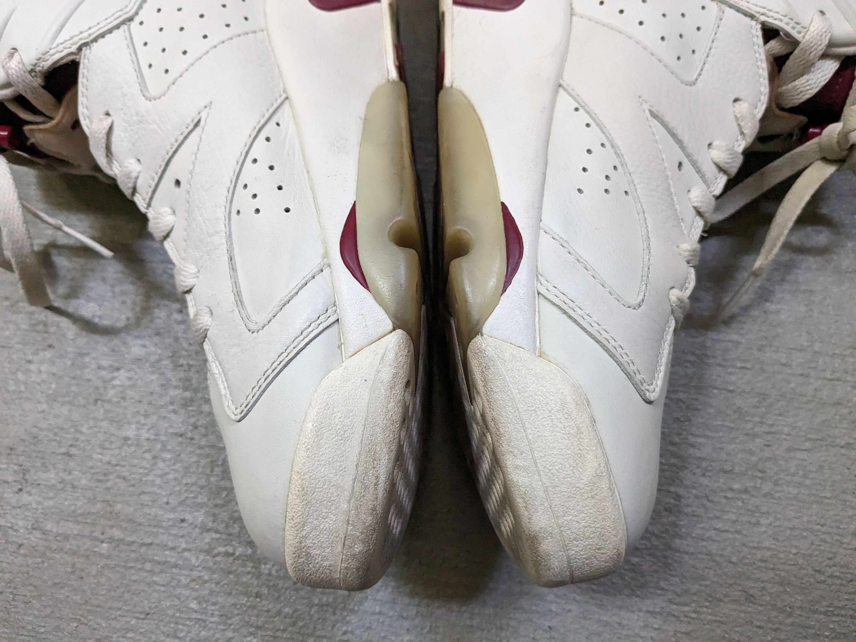 Jordan Brand × Nike Nike Air Retro Jordan 6 Maroon Size 10.5 2015 384664-116 Size US 10.5 / EU 43-44 - 9 Thumbnail