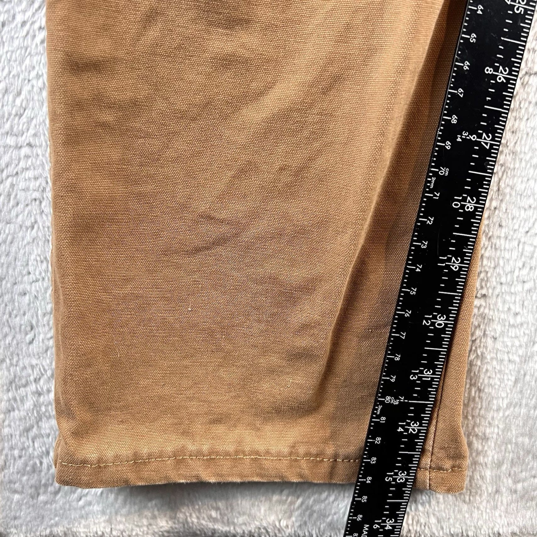 Wrangler Wrangler Rugged Wear Pants Mens 34x34 Canvas Khaki Brown Workwear Straight Jeans Trousers 31100AN Size US 34 / EU 50 - 3 Thumbnail