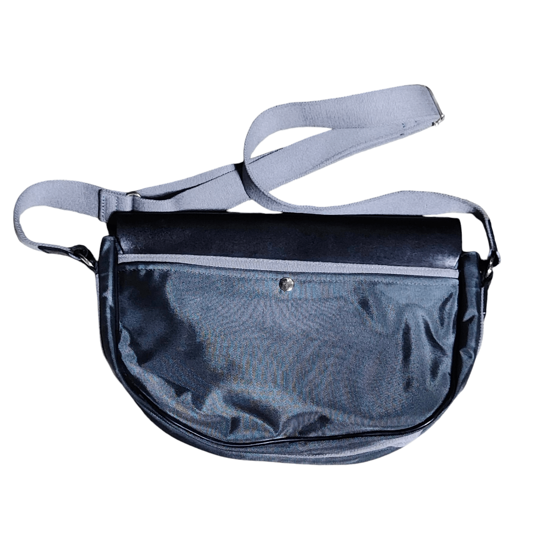 Japanese Brand BINCL+S / Japan Leather X Canvas Shoulder bag pouch Size ONE SIZE - 6 Thumbnail