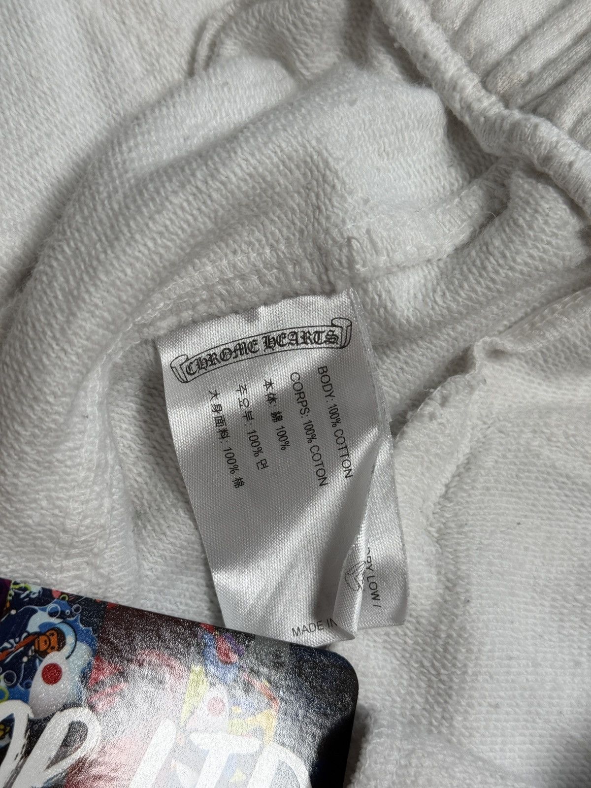 Chrome Hearts Chrome Hearts White Monogram Horseshoe Logo Sweatpants Size US 35 - 5 Thumbnail