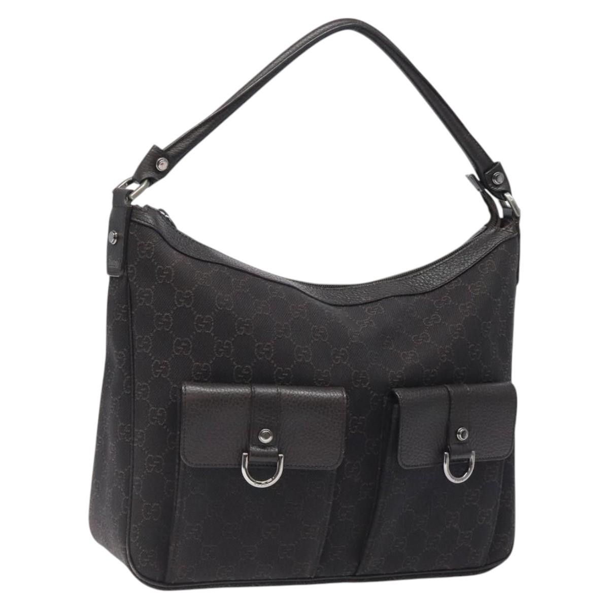 Gucci GG Canvas Abbey Shoulder Bag Outlet Brown 293581 Auth Am8158, Women's