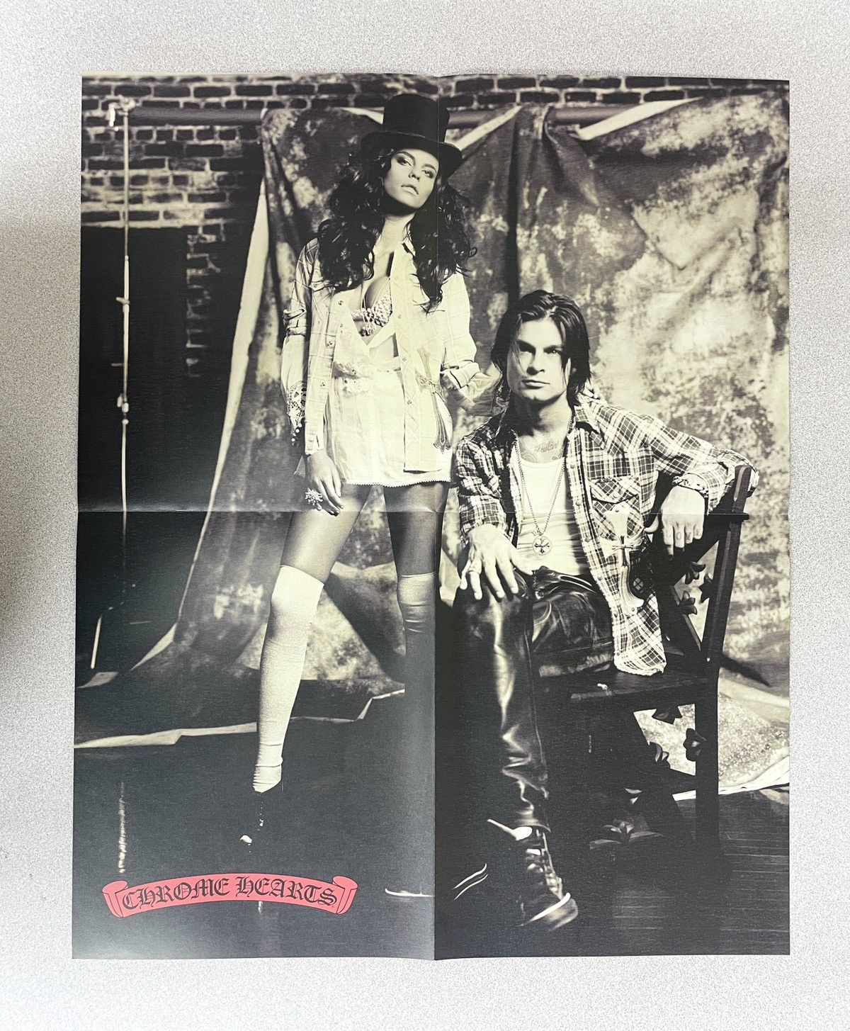 Chrome Hearts Chrome Hearts vintage photo 15x19 magazine Poster Size ONE SIZE - 1 Thumbnail
