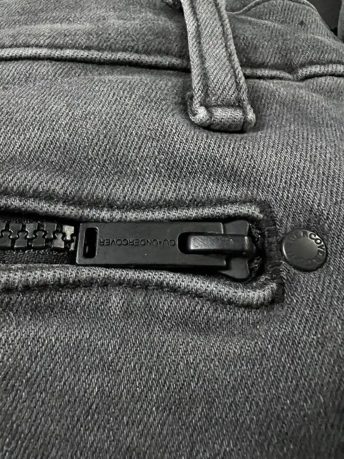 GU × Undercover 🔥Gu x Undercover Ripped Zipper Jeans Size US 30 / EU 46 - 11 Thumbnail