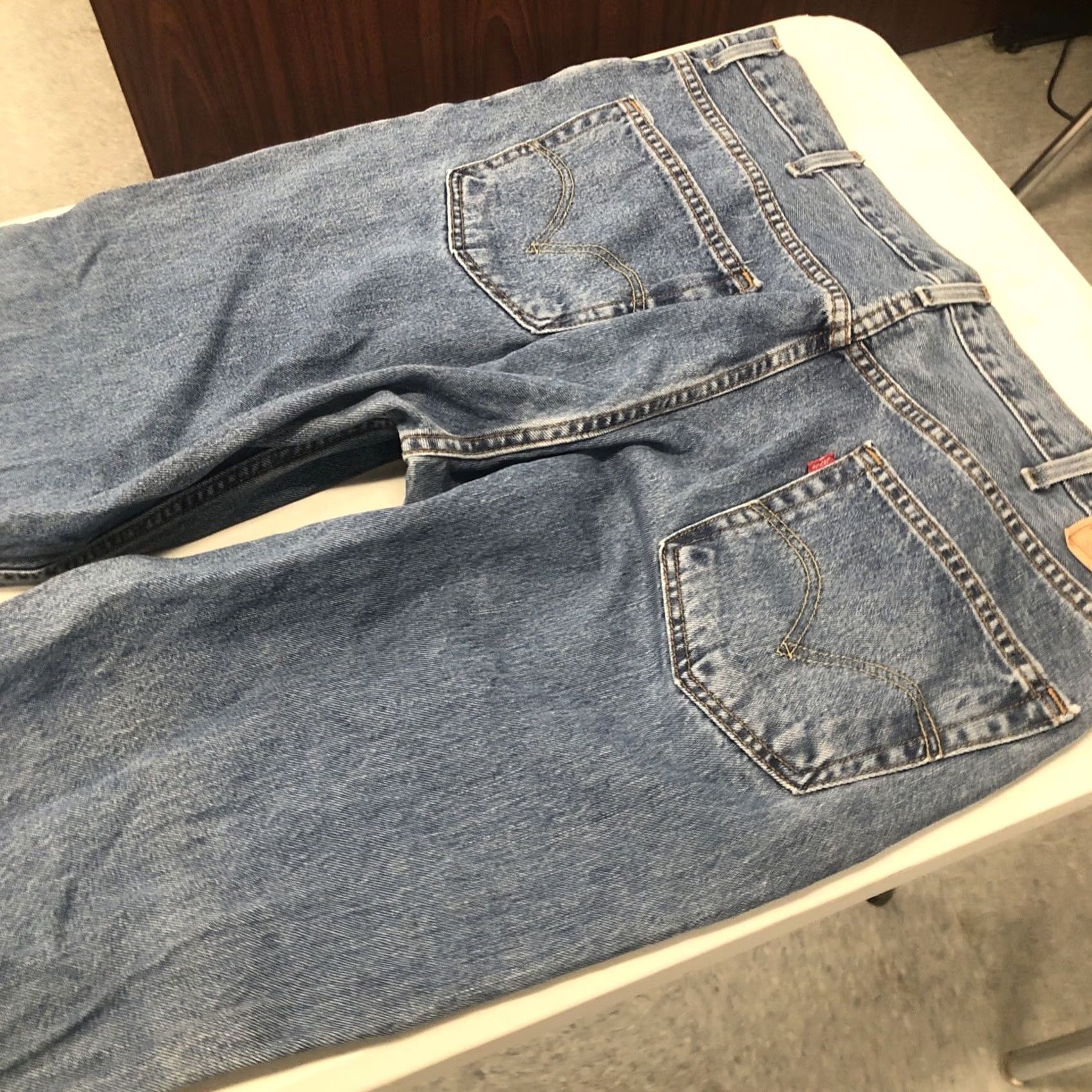 Levi's Levi's 550 Relaxed Fit Straight Jeans Blue 42x29 Men Size US 42 / EU 58 - 5 Thumbnail