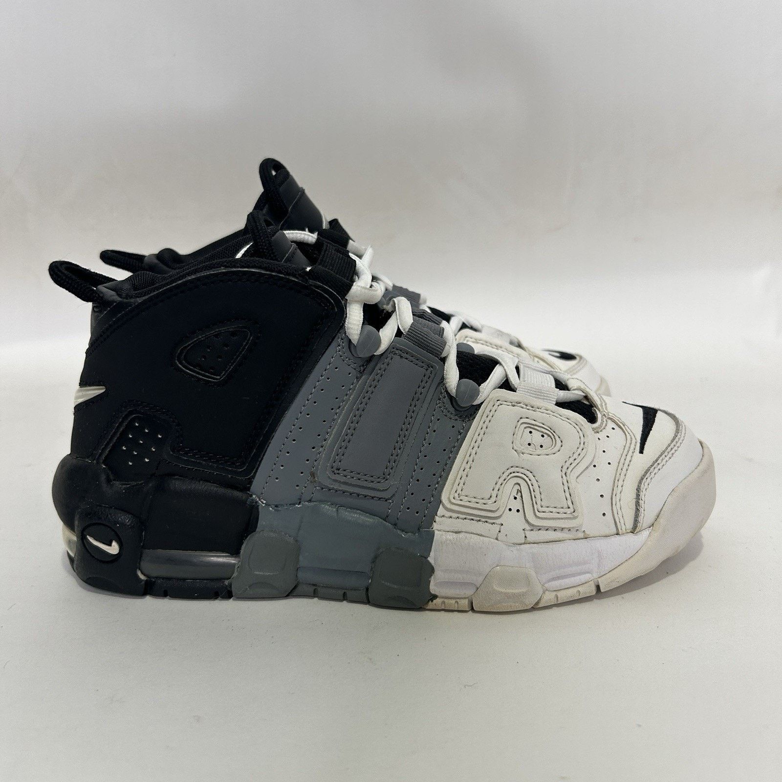 Nike Nike Air More Uptempo GS “Tri-Color” Size US 7 / IT 37 - 4 Thumbnail