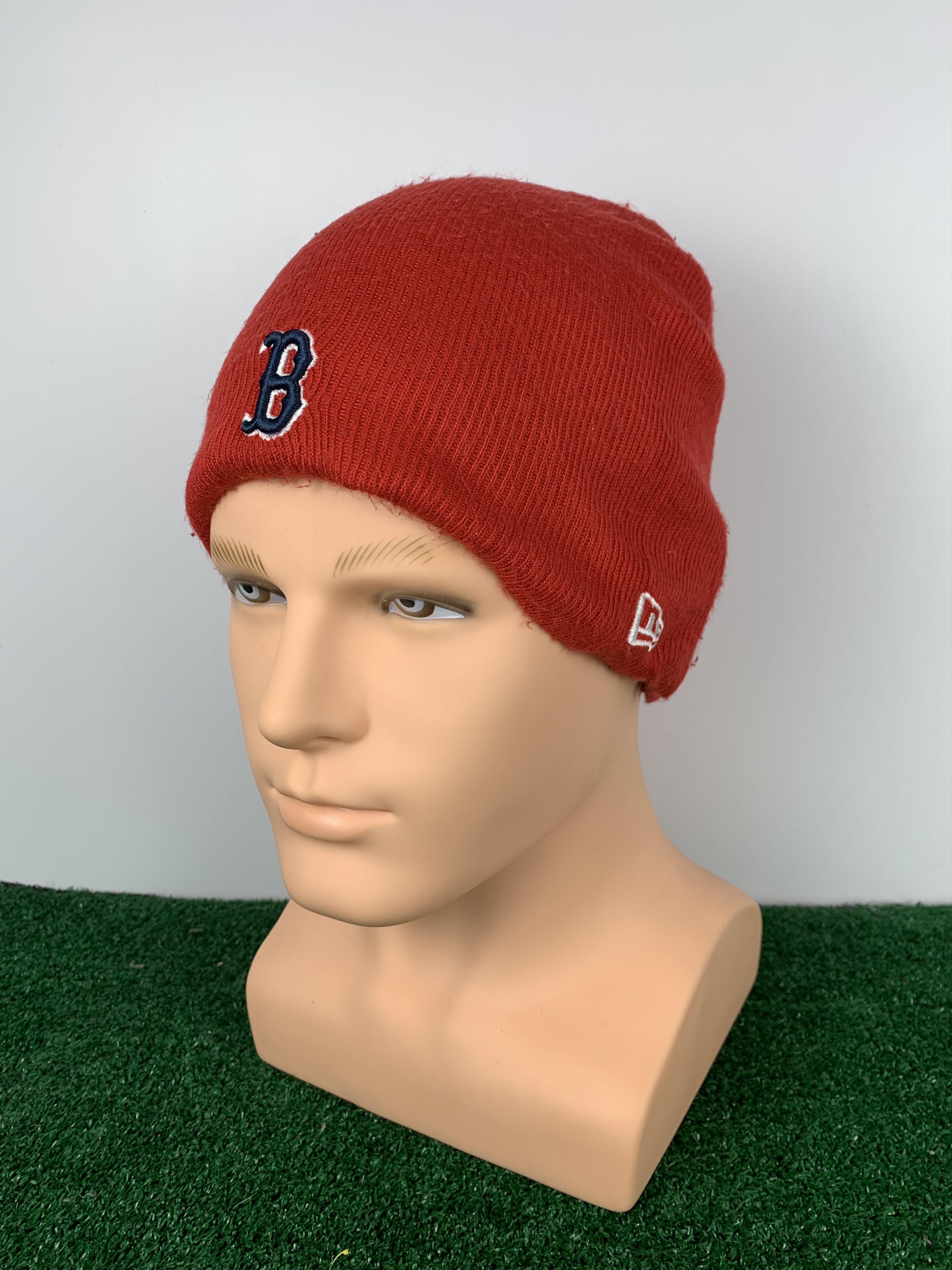 MLB NEW ERA BOSTON RED SOCK MLB KNIT BEANIE HAT BA0027 Size ONE SIZE - 1 Thumbnail