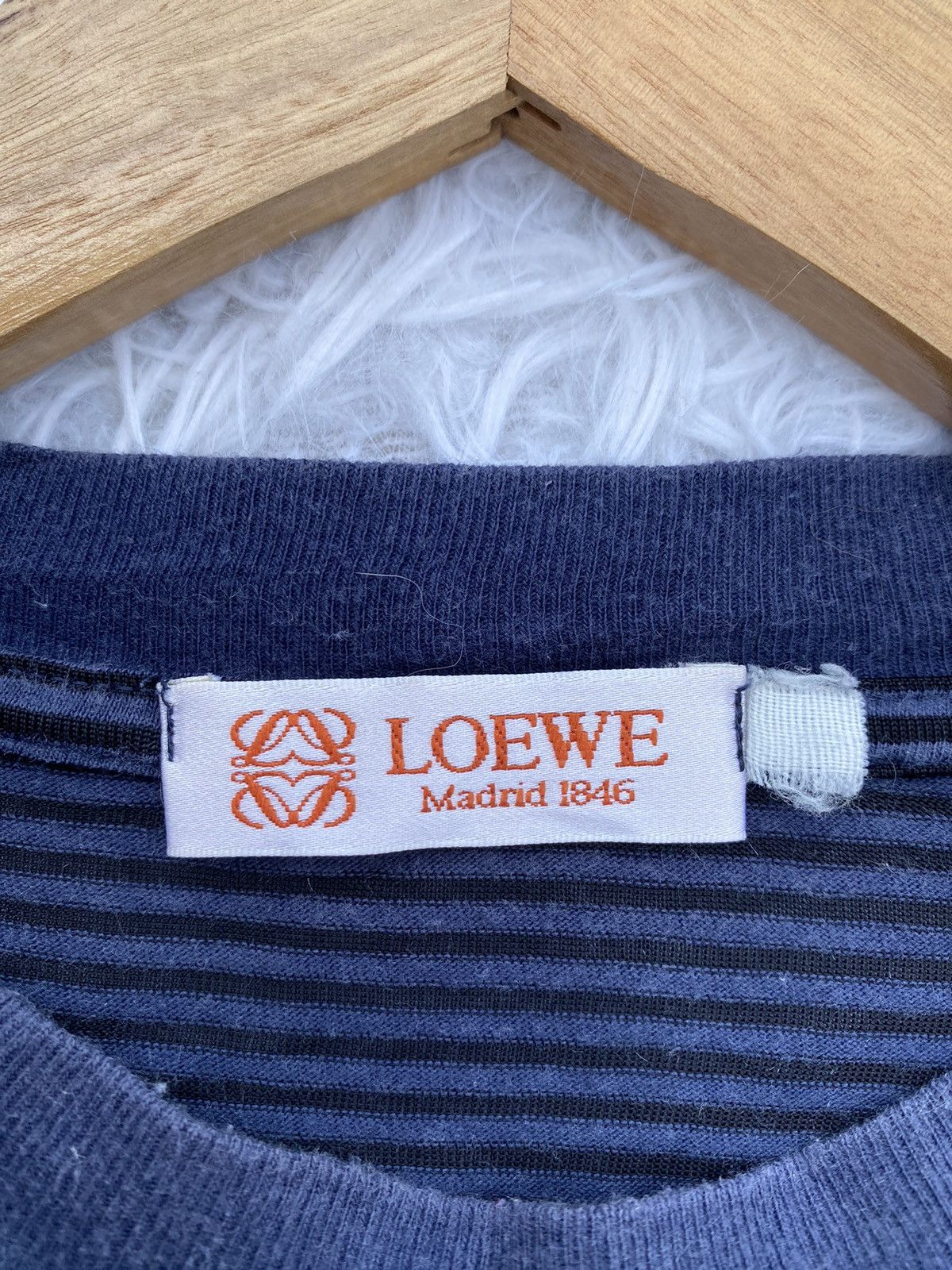 Loewe Rare Vintage Loewe Stripes Tshirt Size US L / EU 52-54 / 3 - 7 Thumbnail
