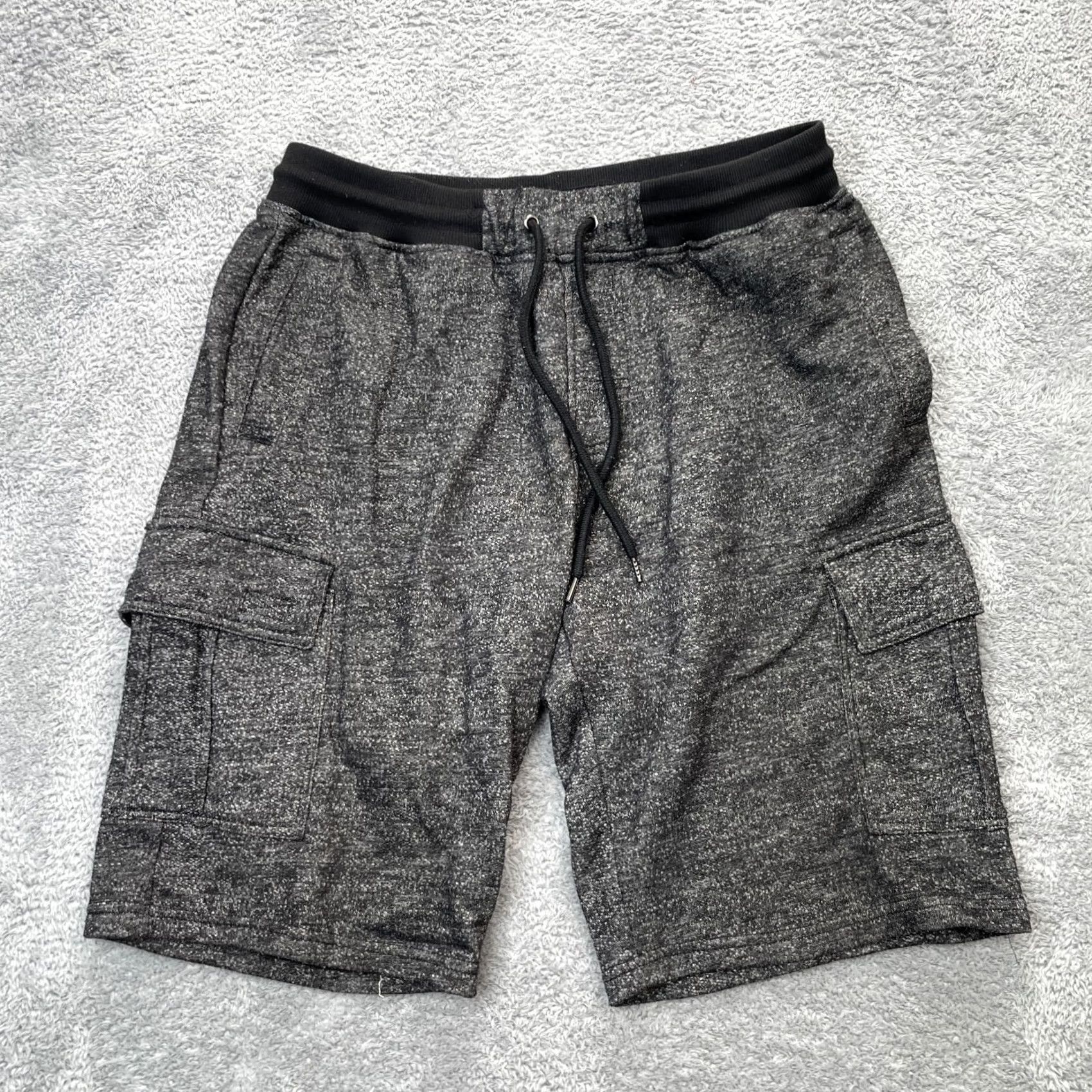 Southpole VINTAGE Southpole Cargo Shorts Mens L Gray 11in Inseam Drawstring Pockets 90s Streetwear Rap Cargo Outdoor Retro Size US 33 - 2 Thumbnail