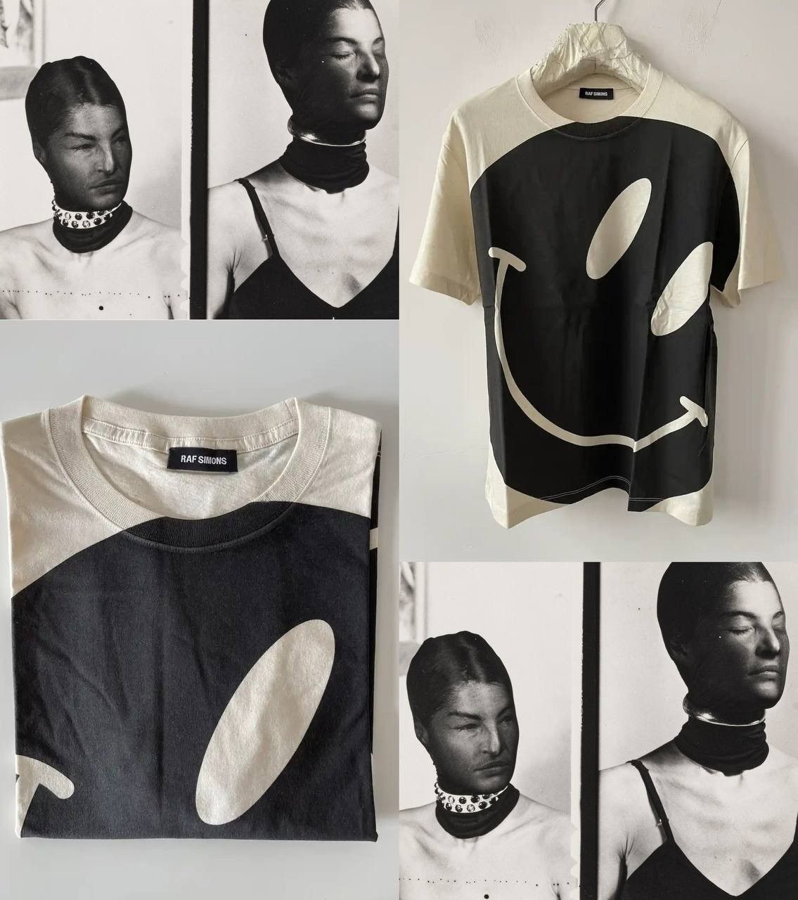 Raf Simons Raf Simons Smiley t-shirt Size US S / EU 44-46 / 1 - 1 Thumbnail