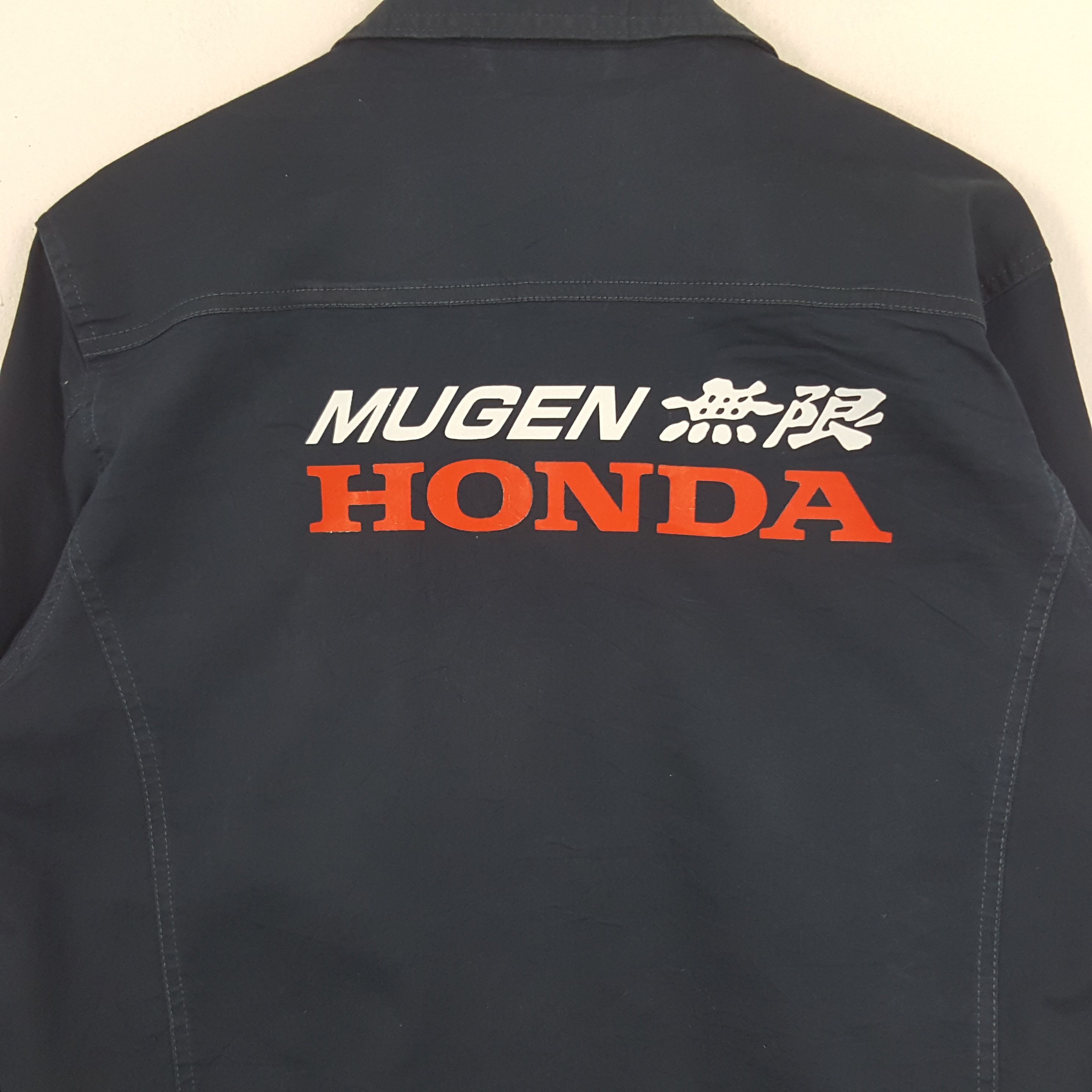 Honda × Vintage Vintage Mugen Honda Japanese Racing Team Custom Art Jacket Size US M / EU 48-50 / 2 - 2 Thumbnail