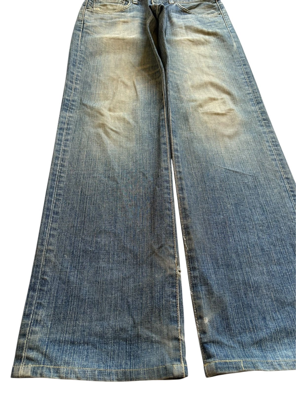 Edwin Vintage Edwin 503 Rusty Mud Wash Loose Baggy Jeans Size US 30 / EU 46 - 6 Thumbnail