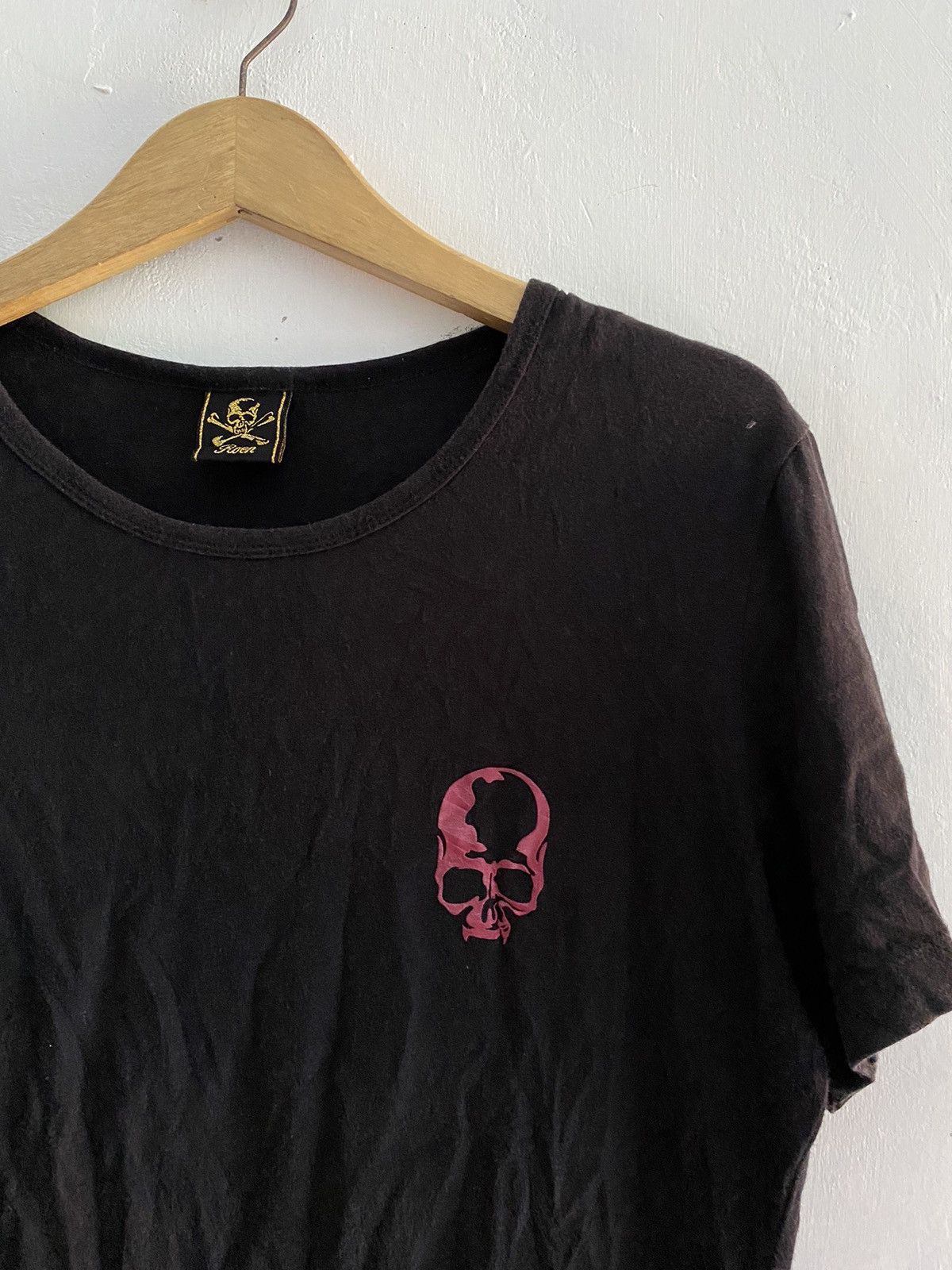 If Six Was Nine × Japanese Brand × Roen 2000s Roen gold skull tshirt Size US L / EU 52-54 / 3 - 2 Thumbnail