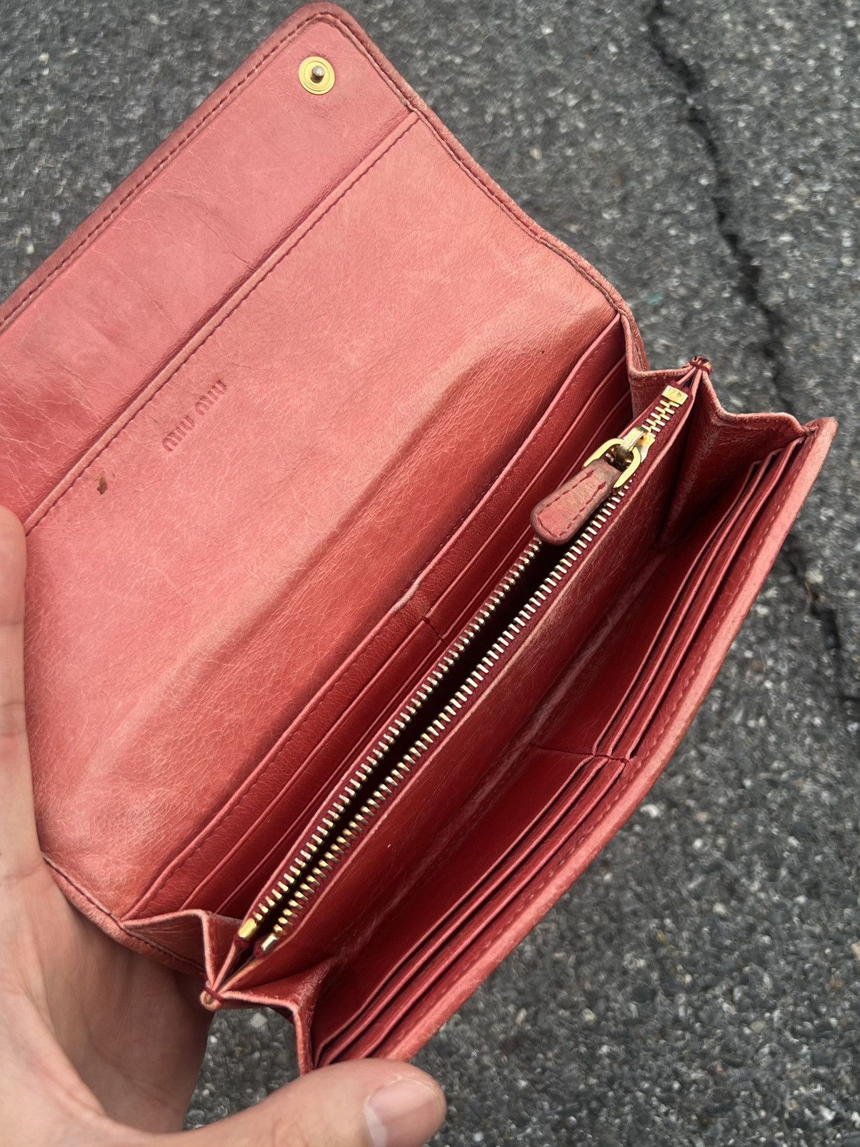 Miu Miu miu miu matelasse long wallet Size ONE SIZE - 8 Thumbnail