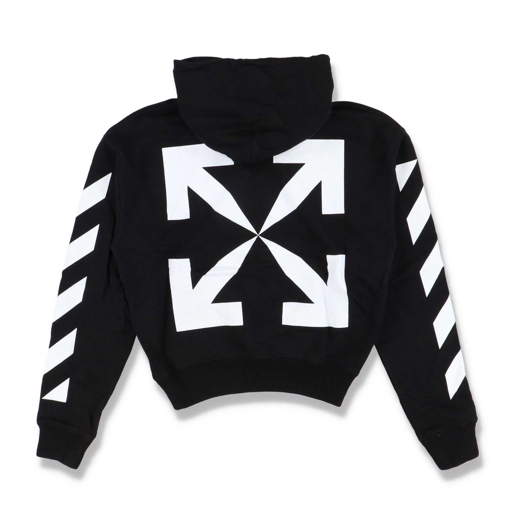 Off-White Black Mona Lisa Arrows Oversized Hoodie Size US S / EU 44-46 / 1 - 7 Thumbnail