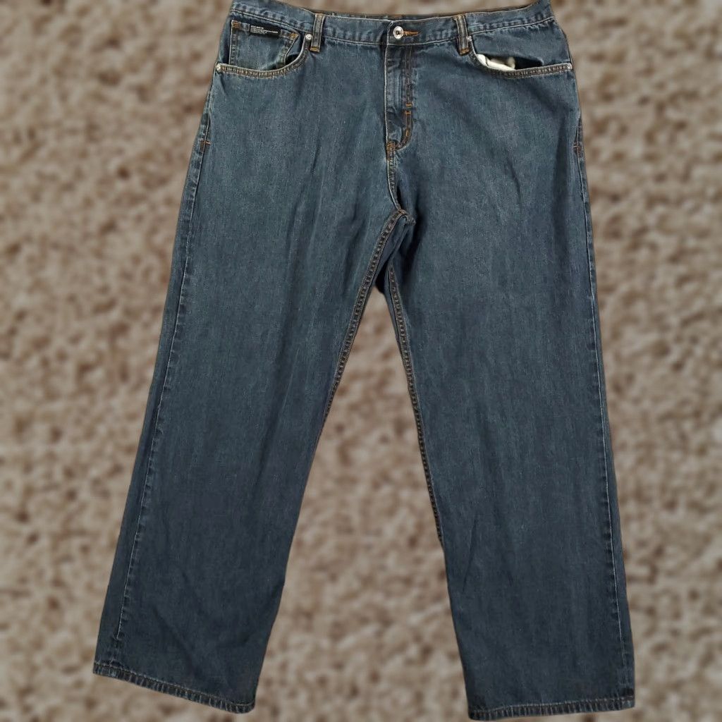 Rocawear Rocawear Jeans Men 40x34 Relaxed Measured 38x31 Dark Wash Y2K Streetwear Denim Size US 38 / EU 54 - 1 Thumbnail