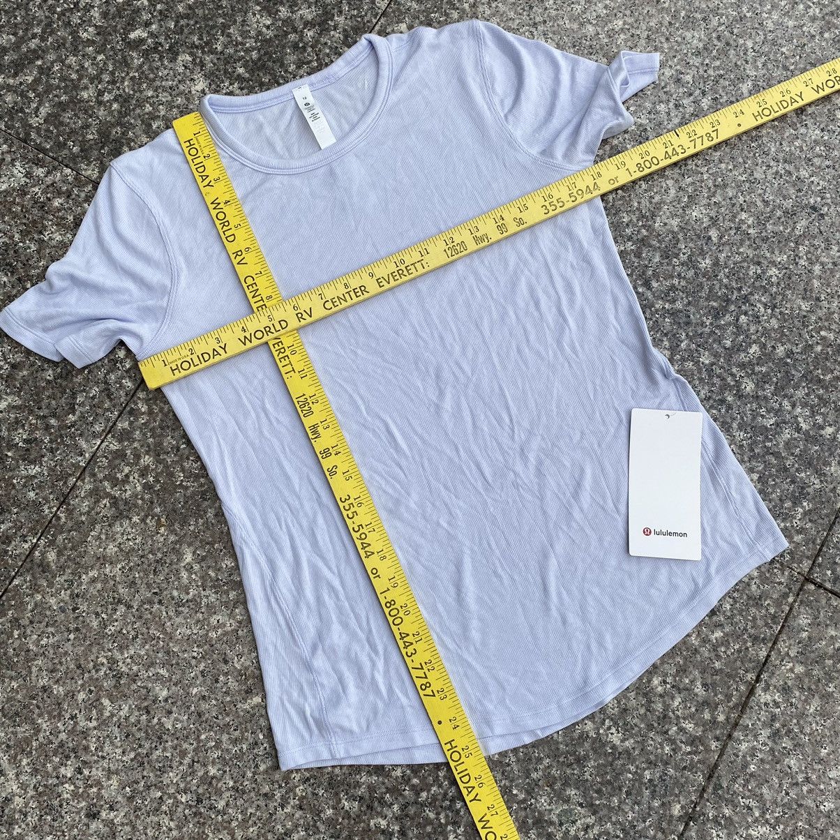 Lululemon Lululemon short sleeve top NEW! Size L / US 10 / IT 46 - 3 Thumbnail
