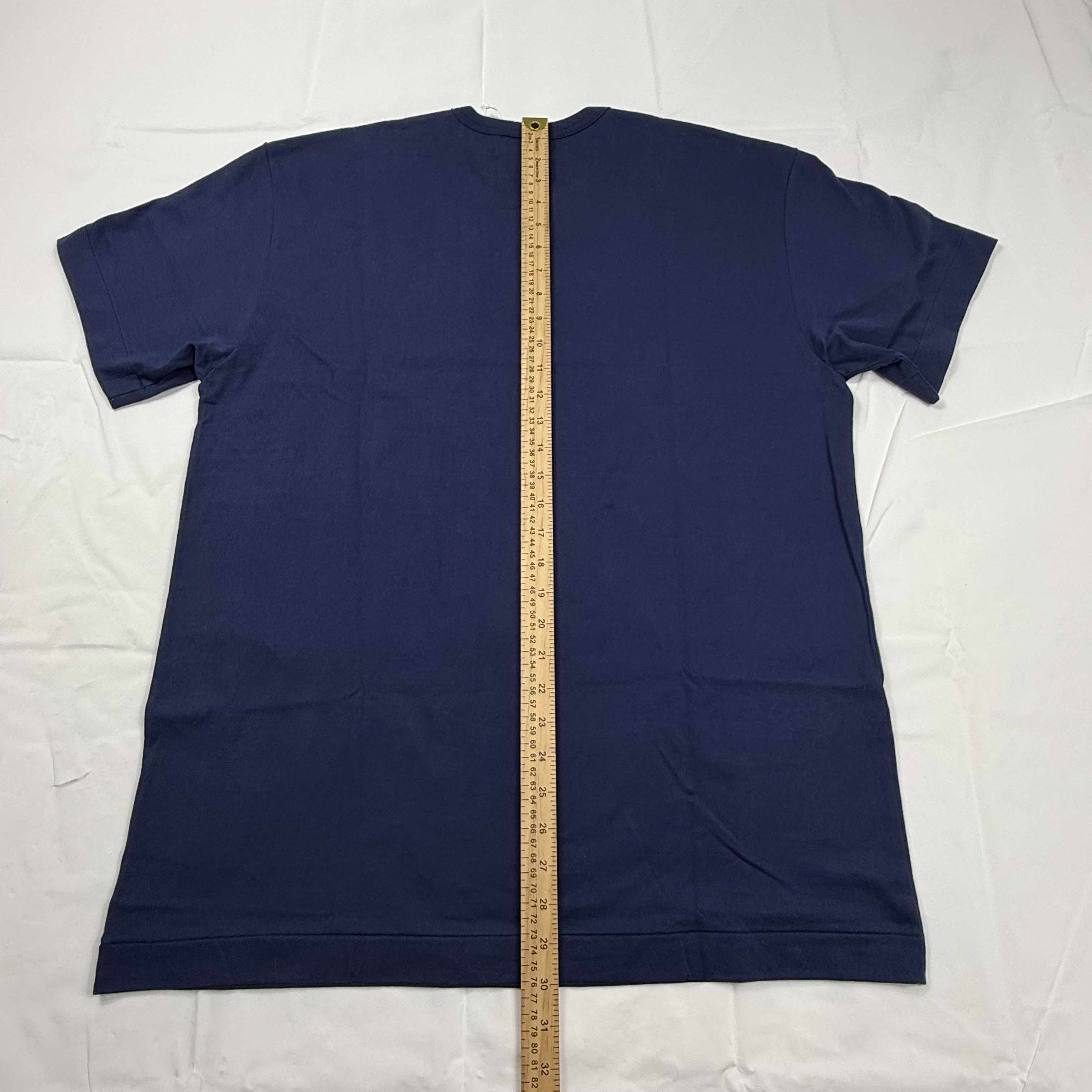 Comme des Garcons Comme des Garcons Play Mens Triple Heart Logo T-Shirt Size US XXL / EU 58 / 5 - 8 Thumbnail