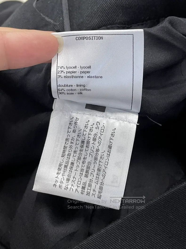 Chanel Chanel Black skirt and short skirt Size 26" / US 2 / IT 38 - 6 Thumbnail