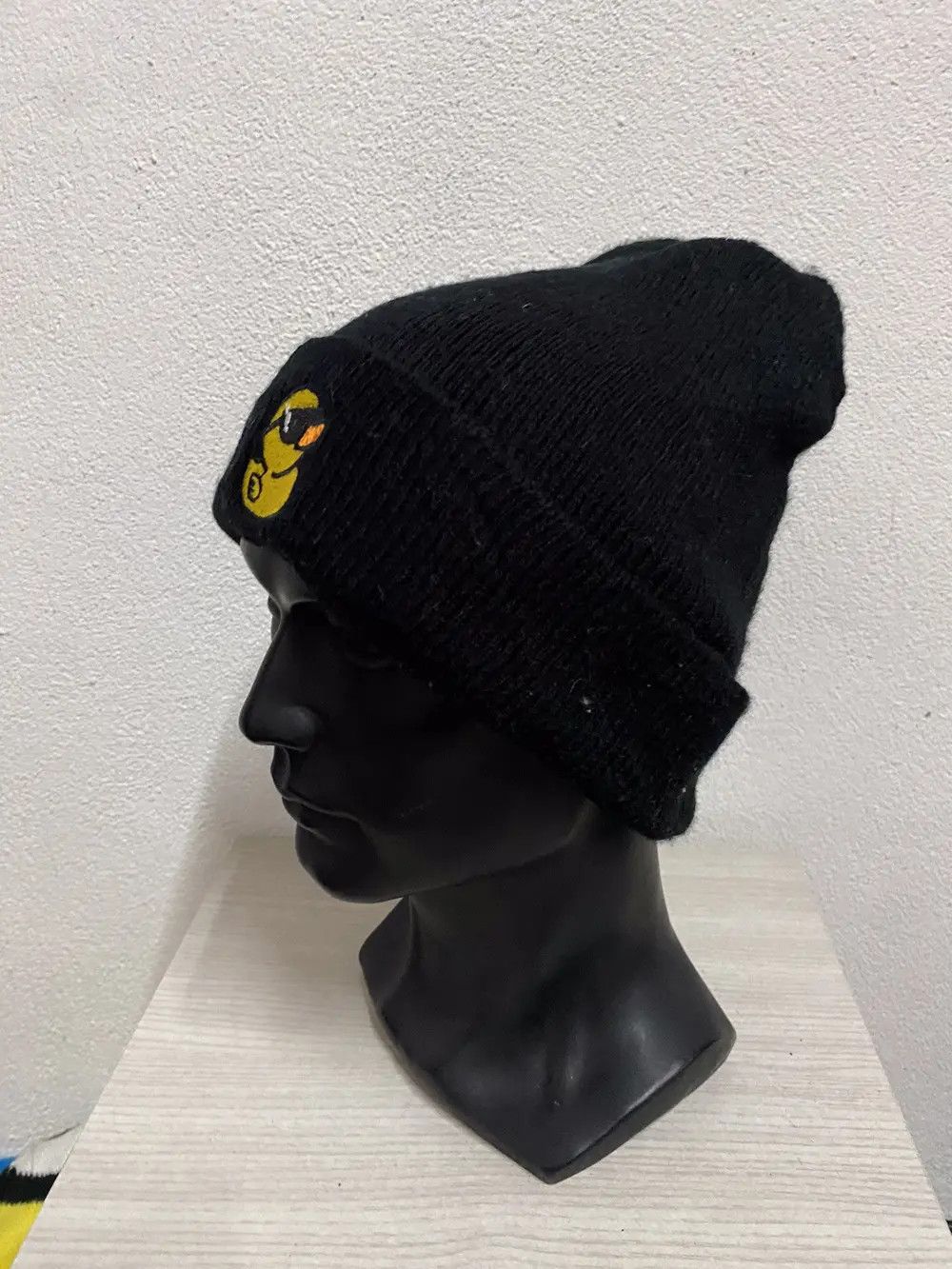 Japanese Brand Japanese Brand Small Logo Beanie Hat Size ONE SIZE - 3 Thumbnail