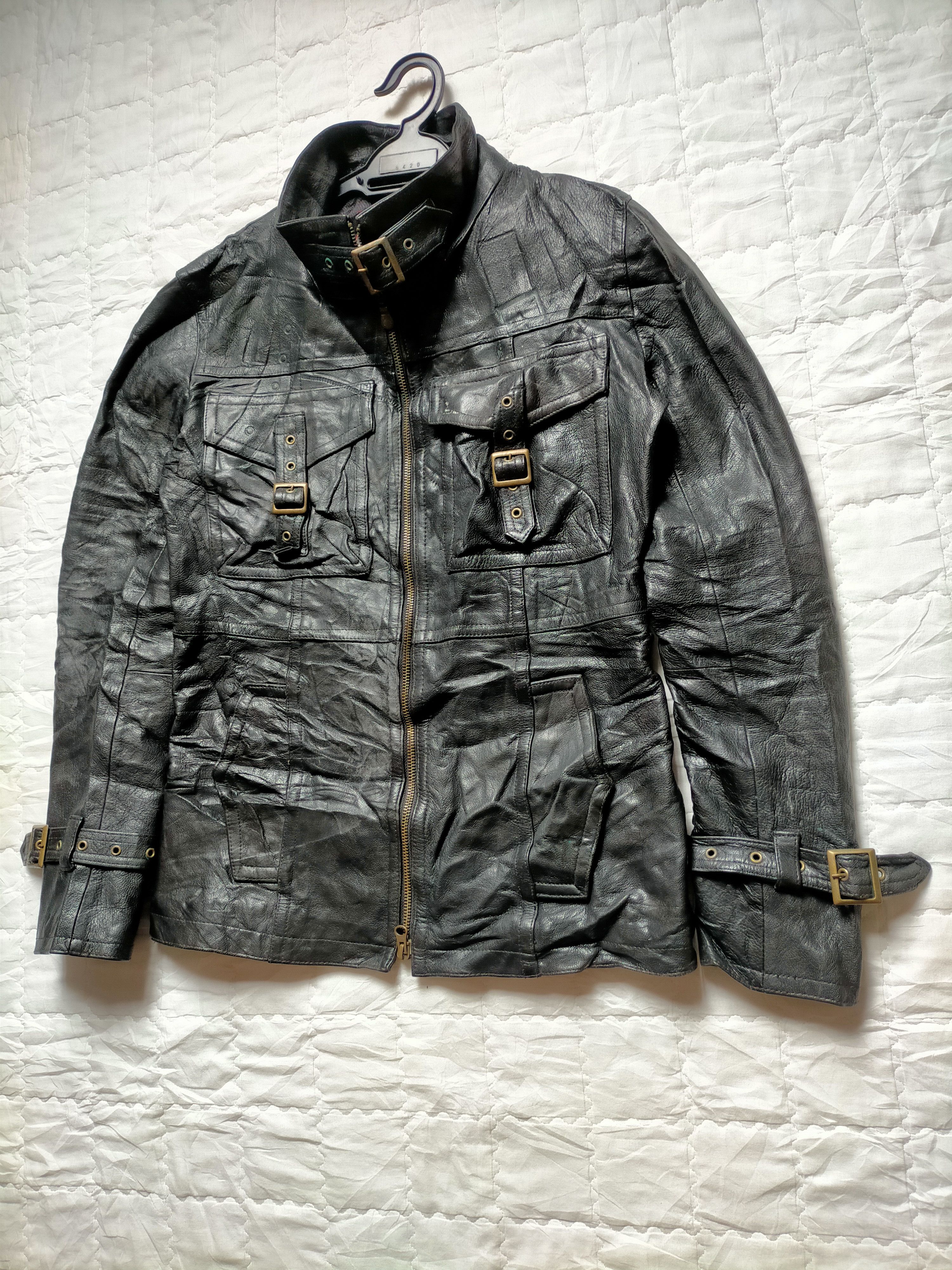Tornado Mart Tornado Mart Japan Leather Rider Jacket Size US L / EU 52-54 / 3 - 2 Thumbnail