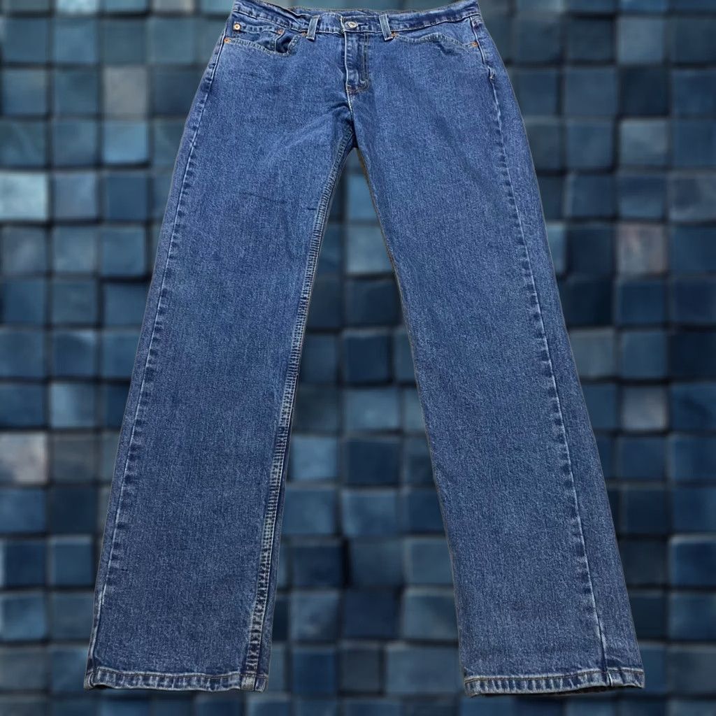 Levi's Levi's 514 Jeans 34x34 Blue Denim Regular Straight Mens 514 Mid Rise 34 Inseam 5-Pocket Size US 34 / EU 50 - 1 Thumbnail