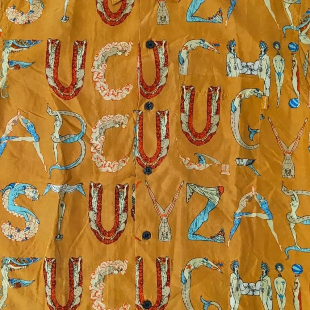 Supreme Supreme Alphabet Silk Shirt SS18 Size US S / EU 44-46 / 1 - 4 Thumbnail