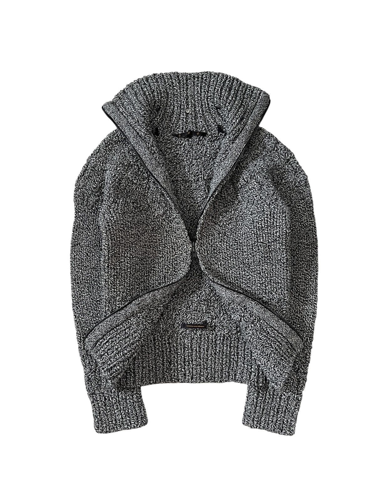 Ato Matsumoto Ato Matsumoto Knitting Construction Zipper Sweater Size US S / EU 44-46 / 1 - 1 Thumbnail