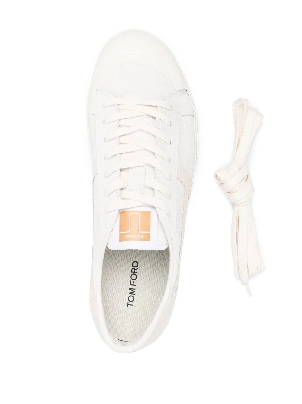 Tom Ford o1loc1c0824 Warwick Low-Top Sneakers in White Size US 13 / EU 46 - 4 Thumbnail