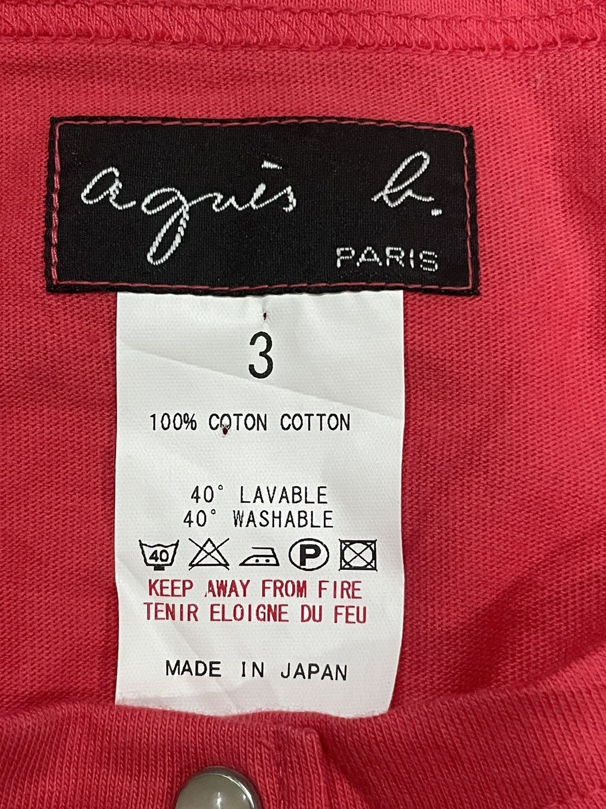 agnes b. Agnes B. Snap button cardigan Size L / US 10 / IT 46 - 4 Thumbnail