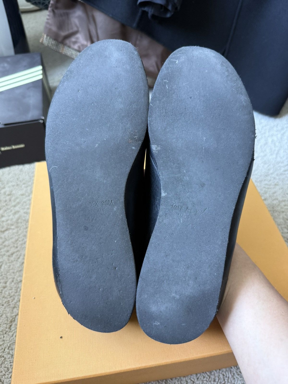 Alyx Black leather loafers Size US 9 / EU 42 - 5 Thumbnail