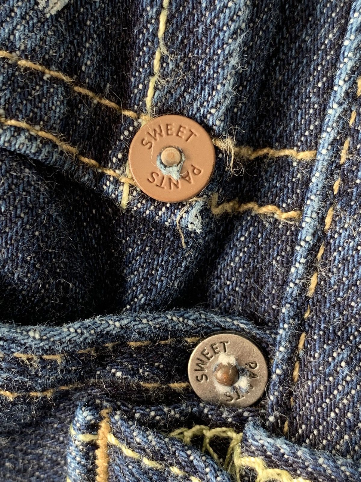 Japanese Brand Sweet Pants Japanese Denim Size US 30 / EU 46 - 11 Thumbnail