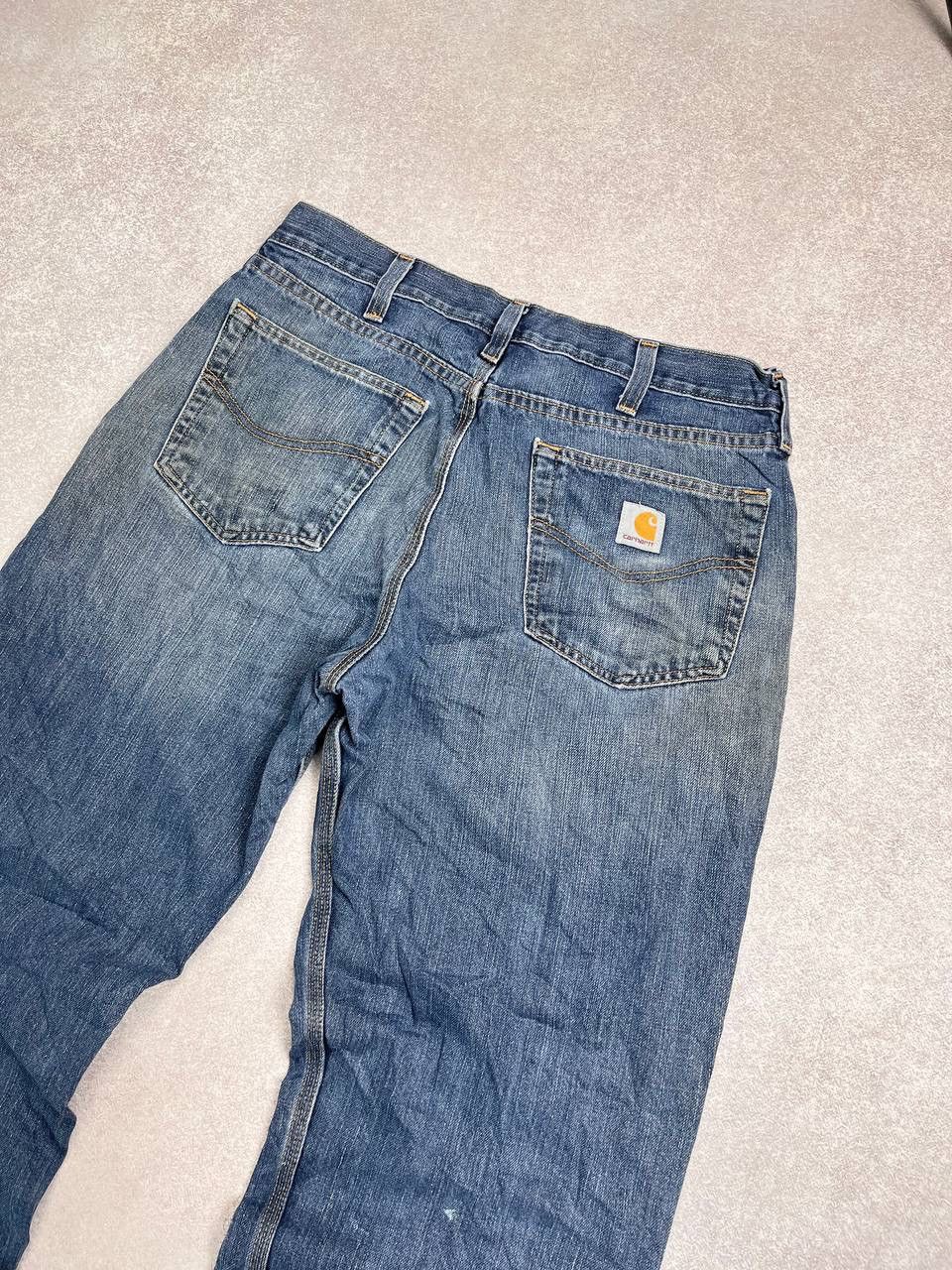 Carhartt Vintage Carhartt Relaxed Baggy Fit Y2K Jeans 33x32 Size US 33 - 3 Thumbnail